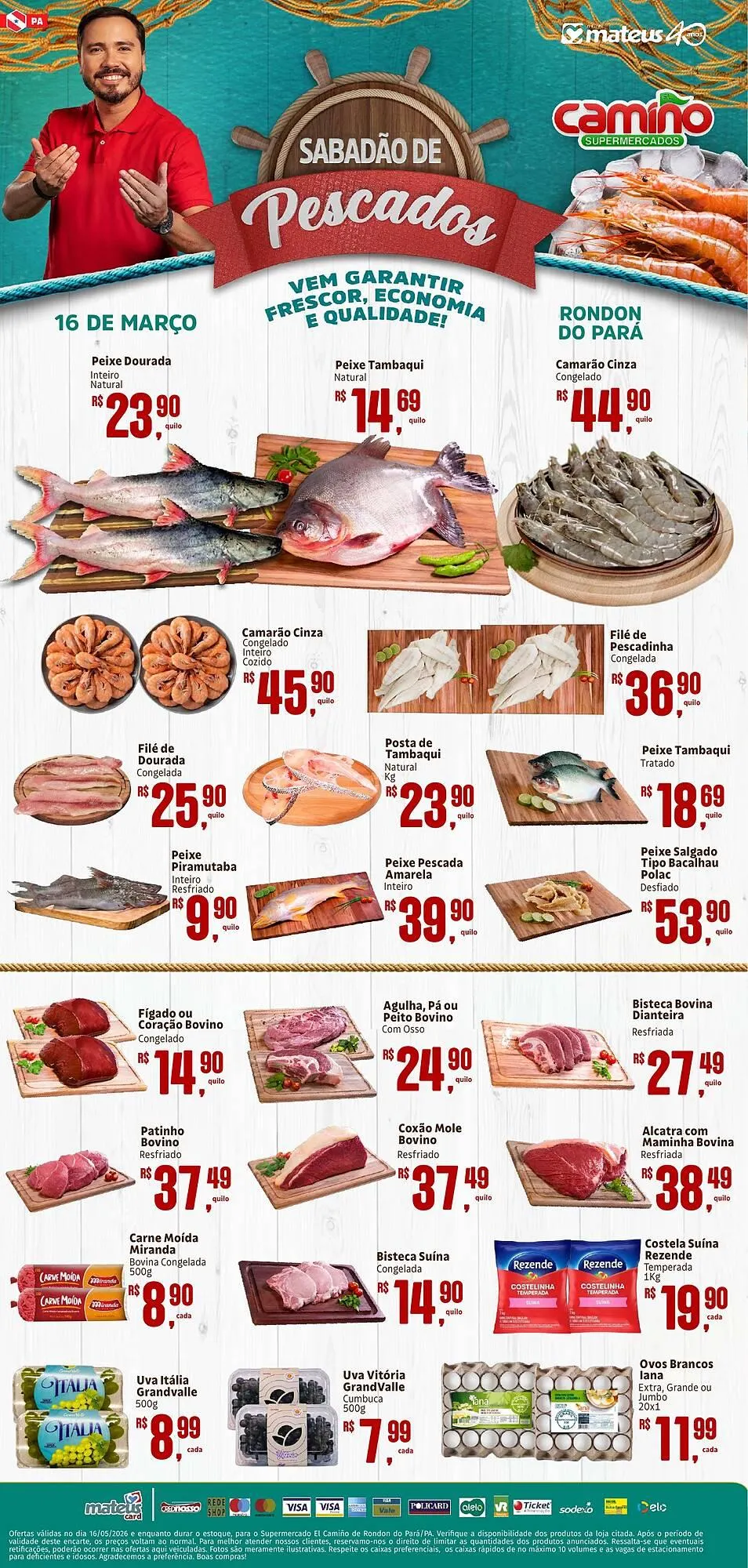 Encarte de Catálogo Camiño supermercados 15 de maio até 16 de maio 2026 - Pagina 1