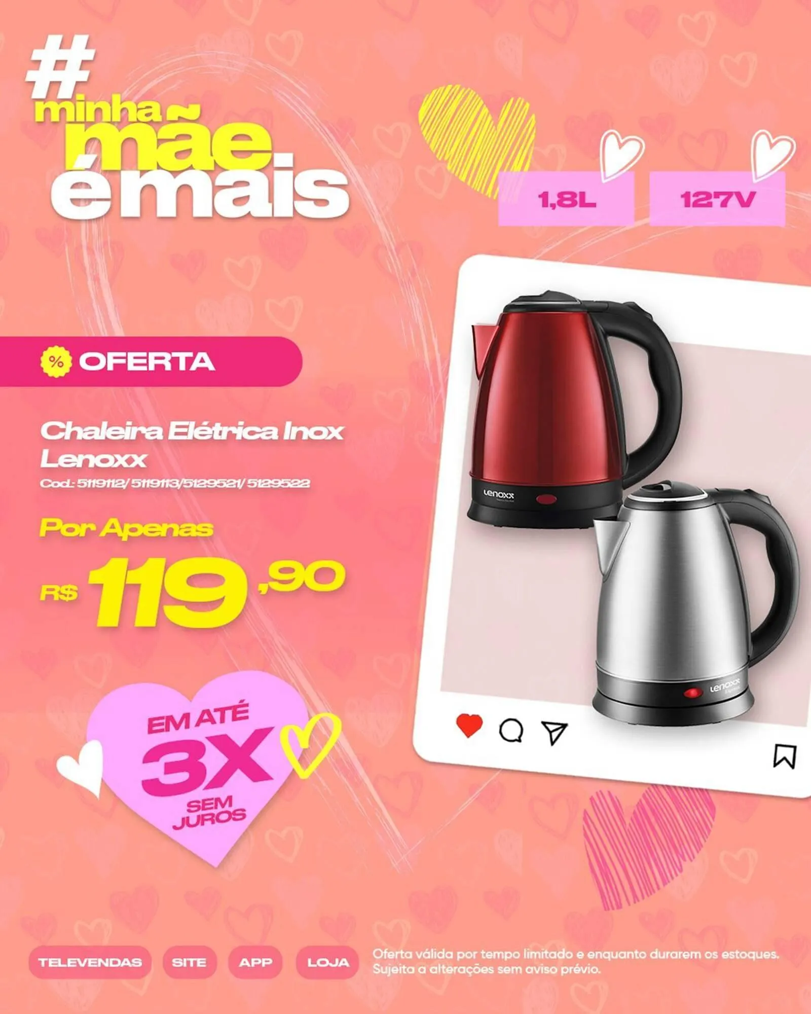 Encarte de Catálogo Casa e Vídeo 22 de abril até 6 de maio 2025 - Pagina 6