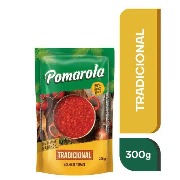 MOLHO TOM. POMAROLA TRAD. 300G SC