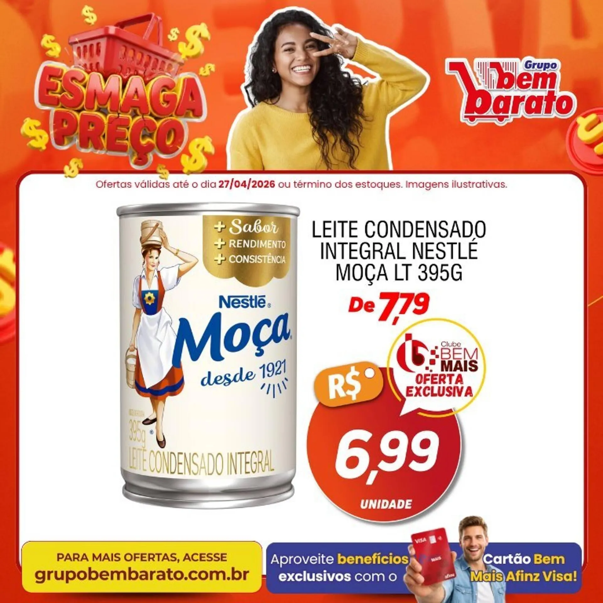 Encarte de Catálogo Supermercado Bem Barato 23 de abril até 27 de abril 2026 - Pagina 3