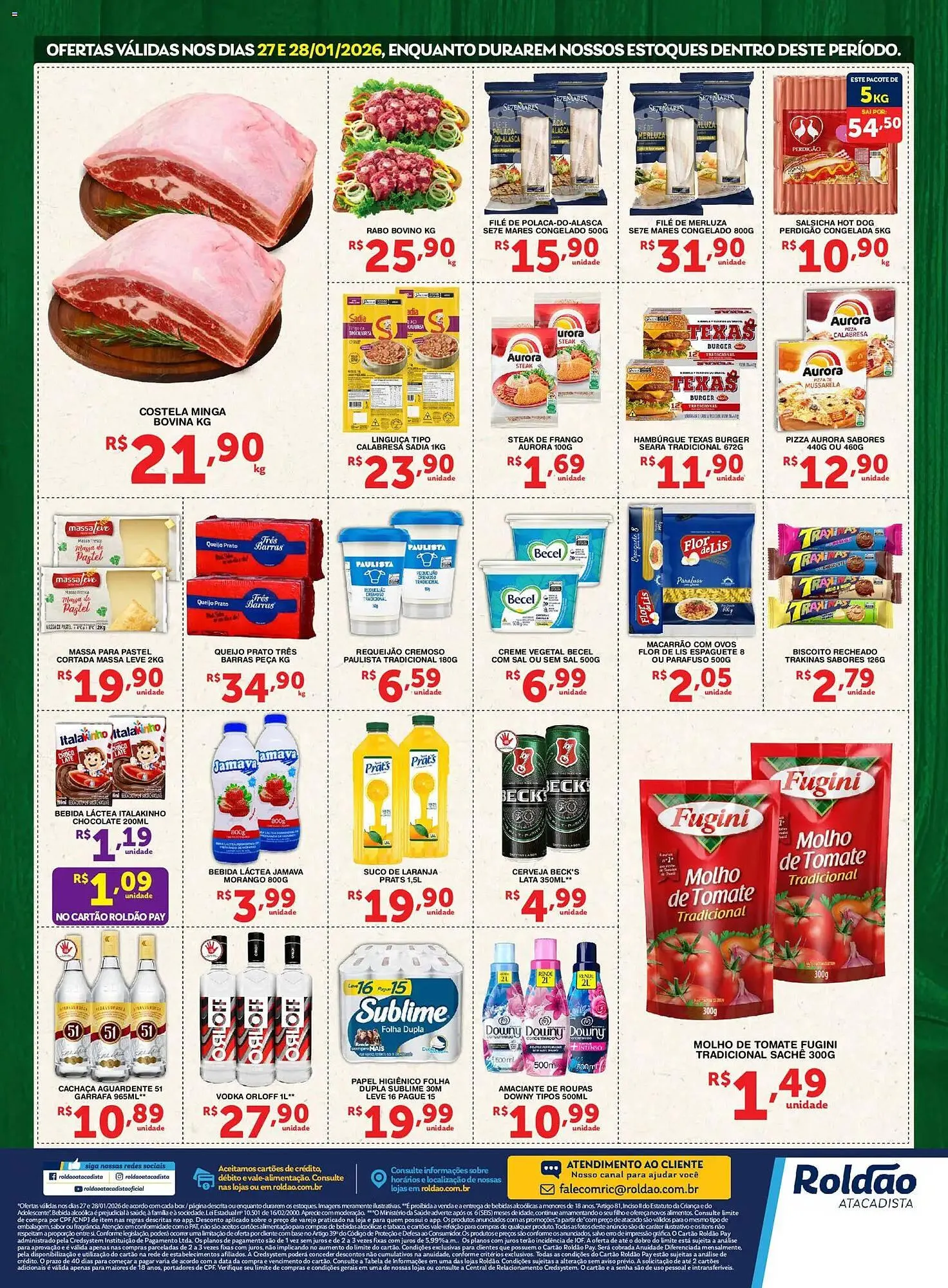Encarte de Folheto Roldão 27 de janeiro até 29 de janeiro 2026 - Pagina 2