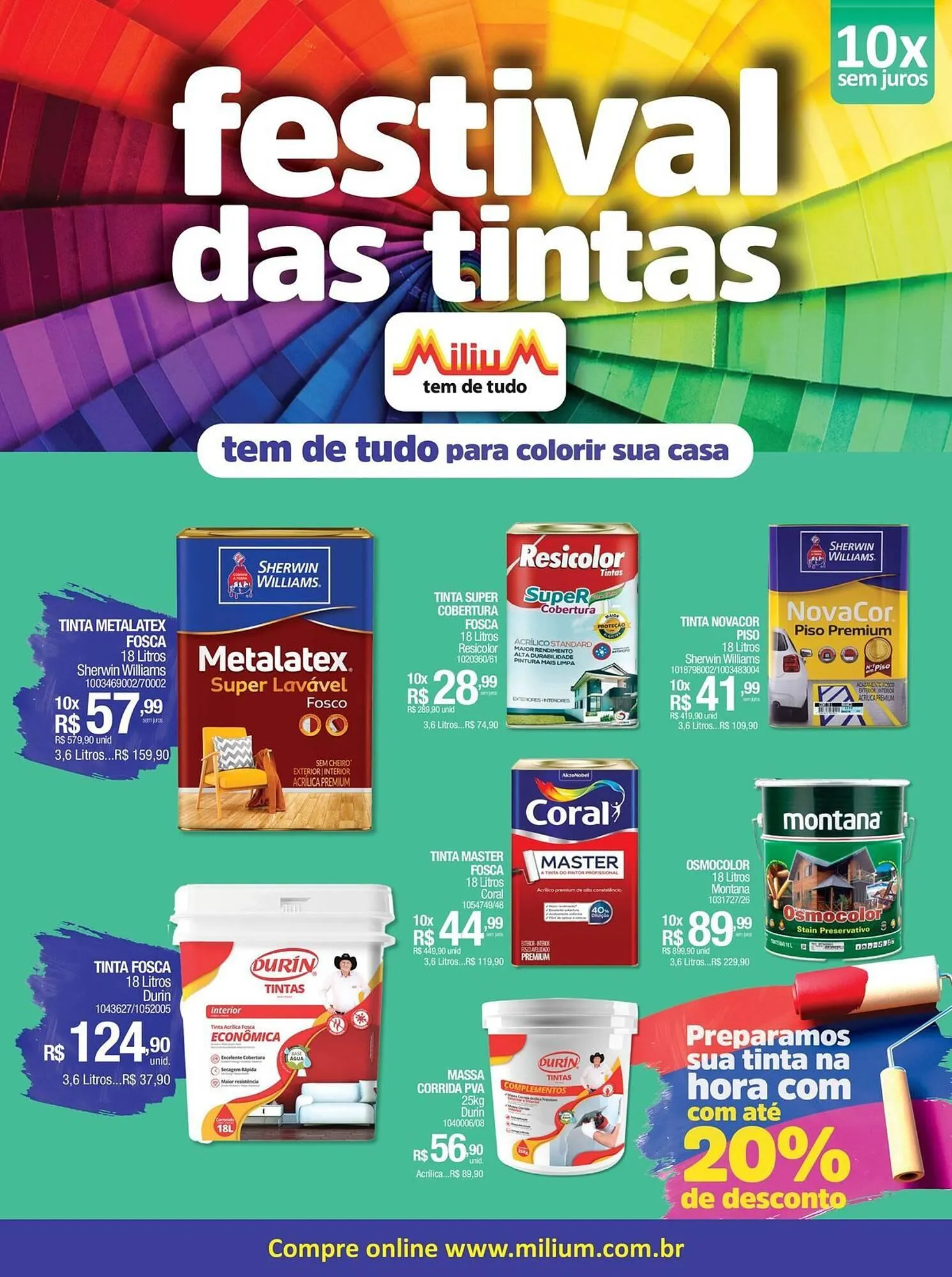 Encarte de Catálogo Milium 7 de janeiro até 18 de fevereiro 2026 - Pagina 1