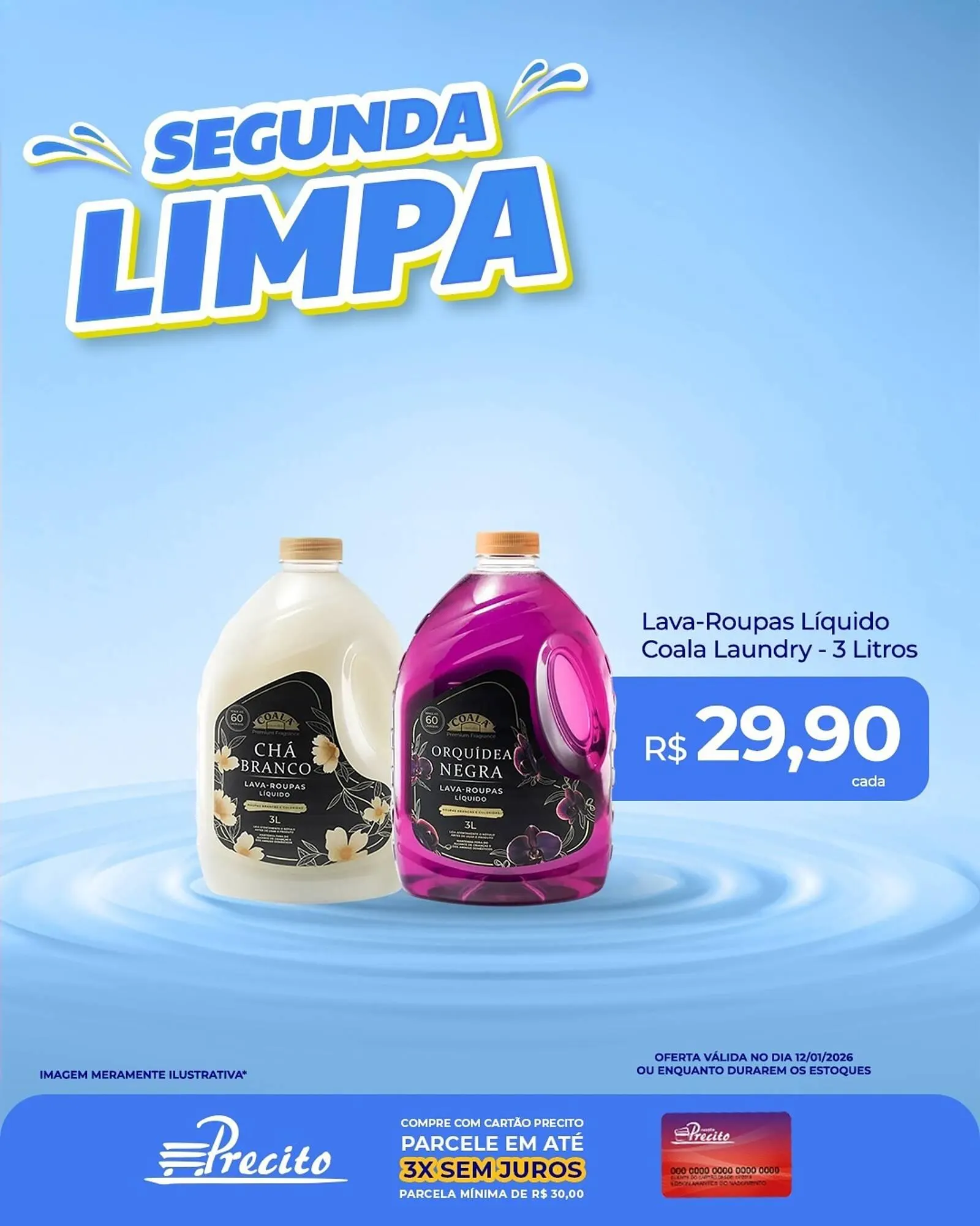 Encarte de Catálogo Supermercado Precito 12 de janeiro até 12 de janeiro 2026 - Pagina 1