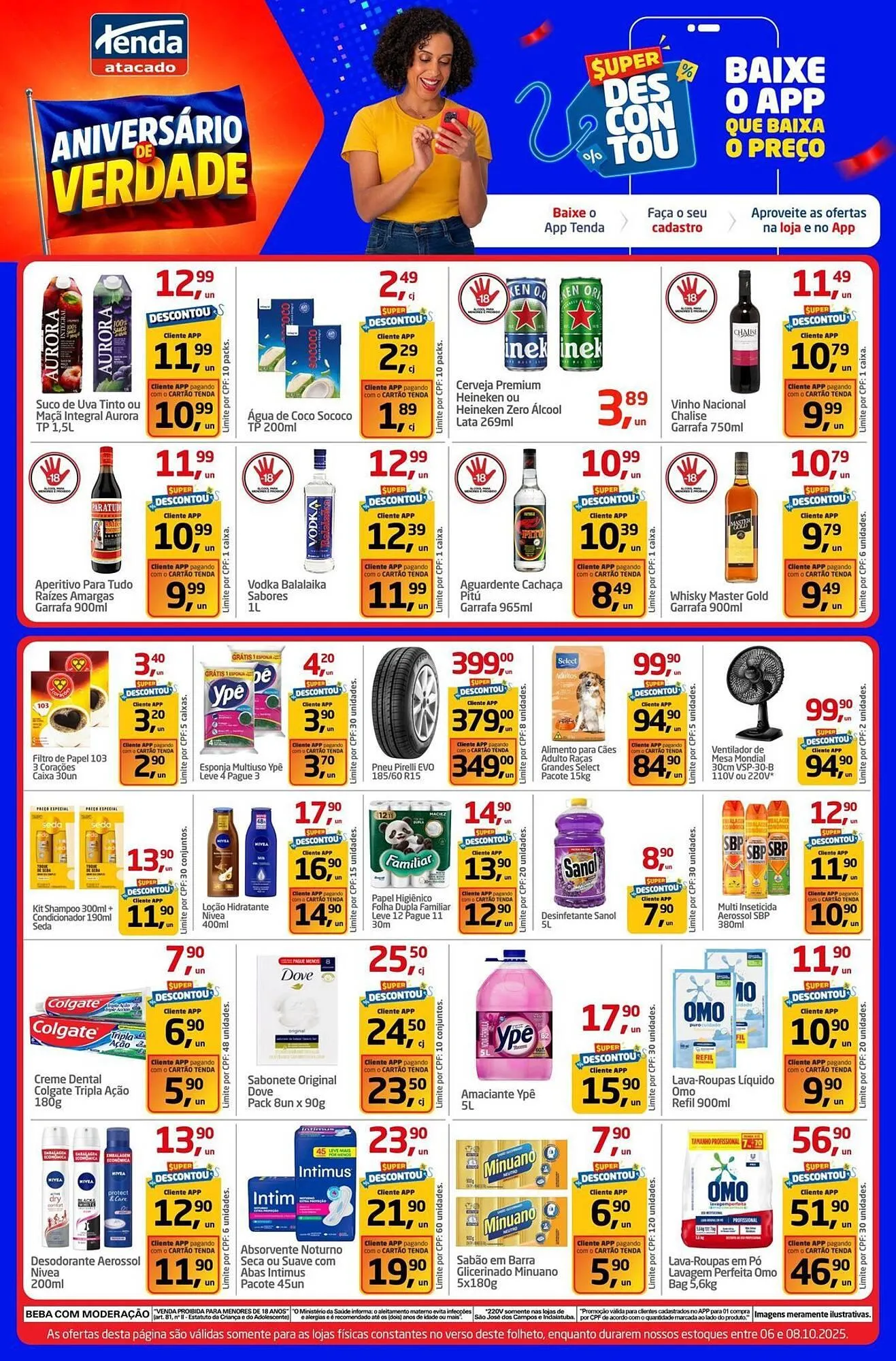 Encarte de Folheto Tenda Atacado 6 de outubro até 10 de outubro 2025 - Pagina 3