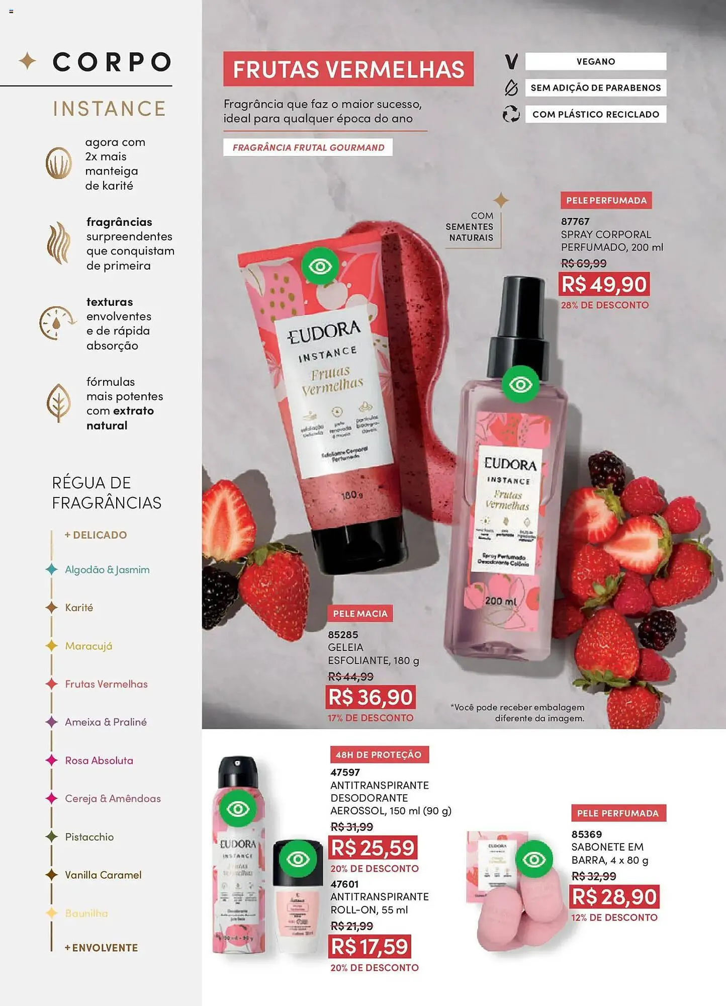 Encarte de Catálogo Eudora 29 de outubro até 27 de novembro 2025 - Pagina 99