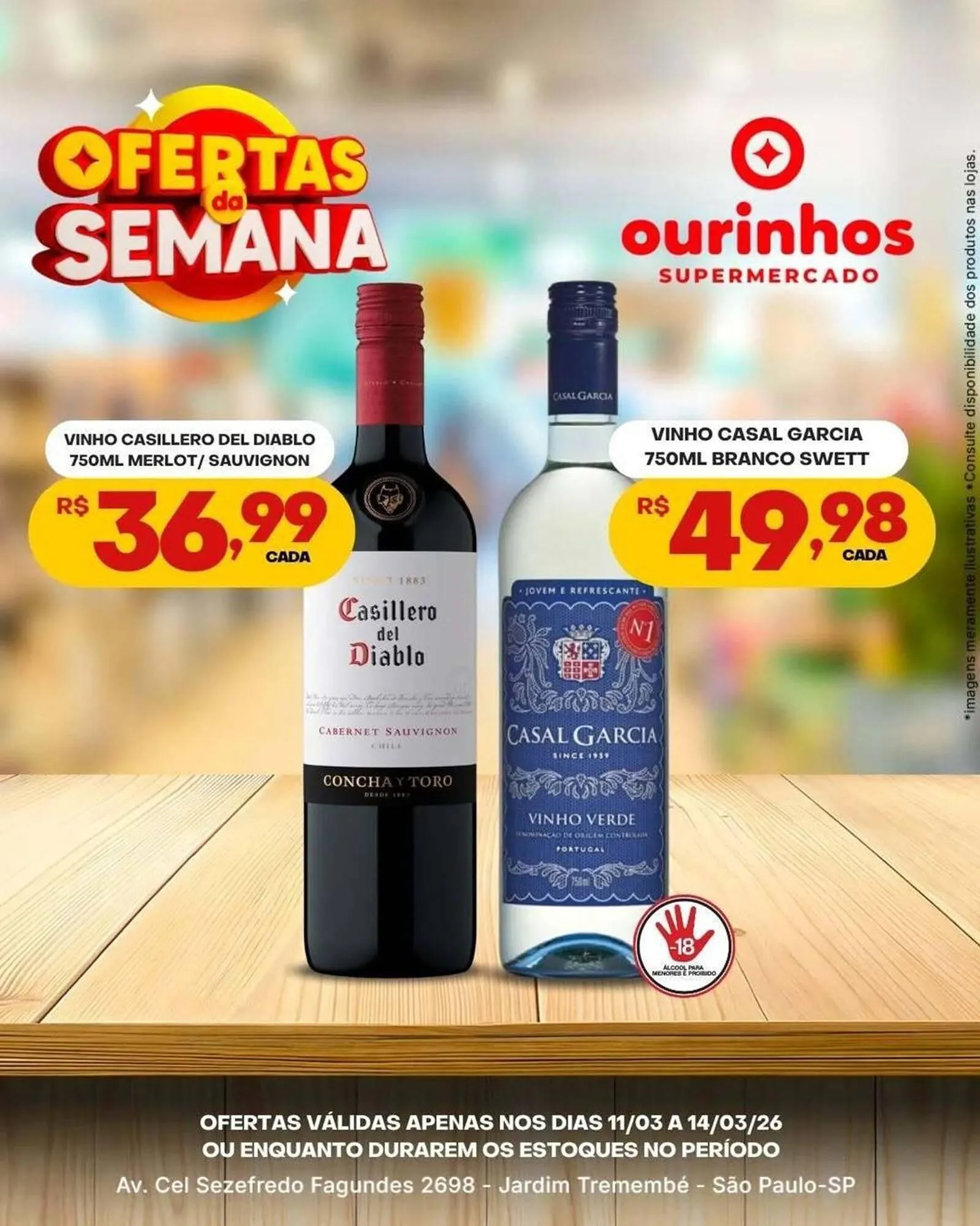 Encarte de Catálogo Ourinhos Hipermercado 11 de março até 14 de março 2026 - Pagina 18
