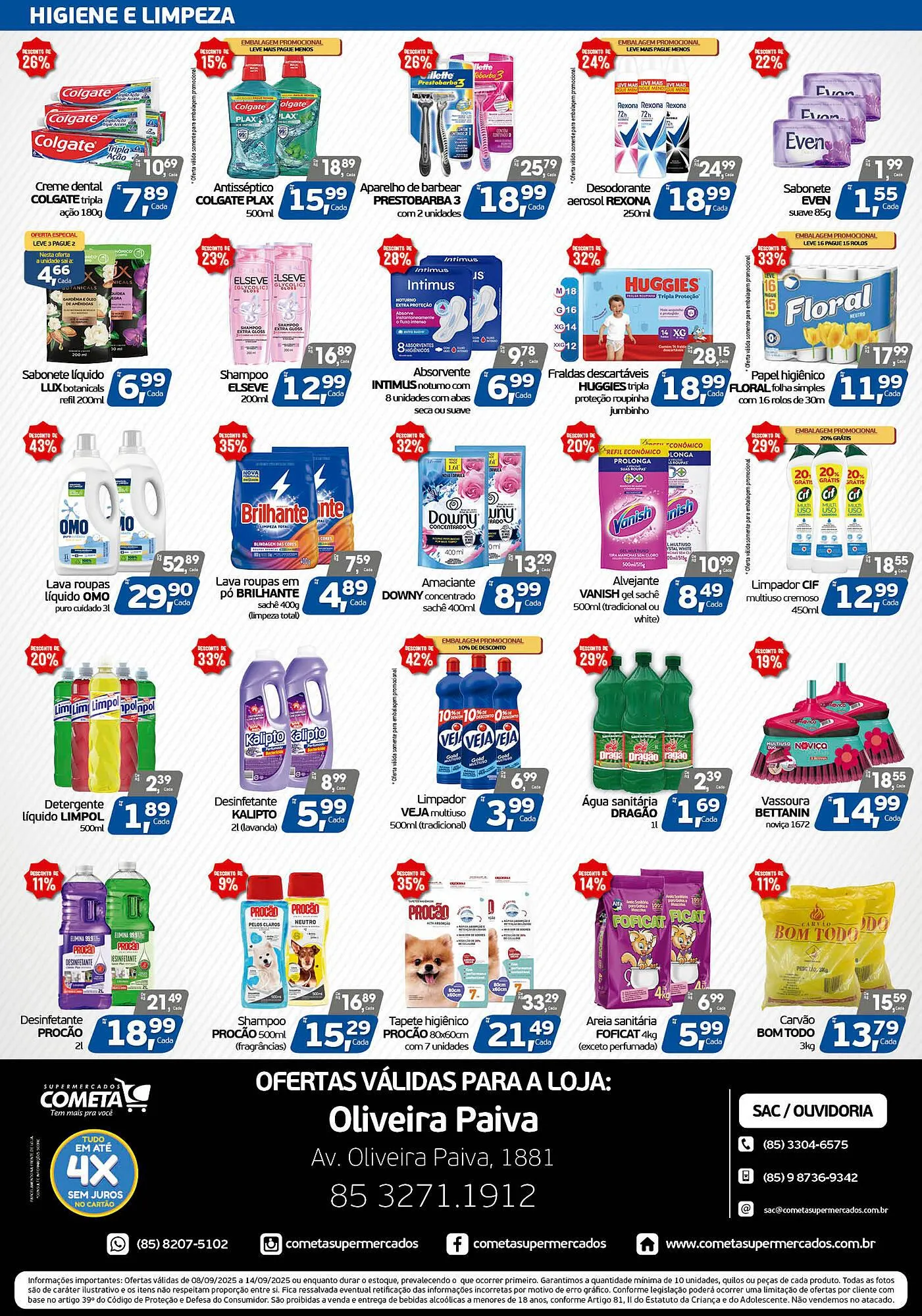Encarte de Encarte Cometa Supermercados 8 de setembro até 14 de setembro 2025 - Pagina 4