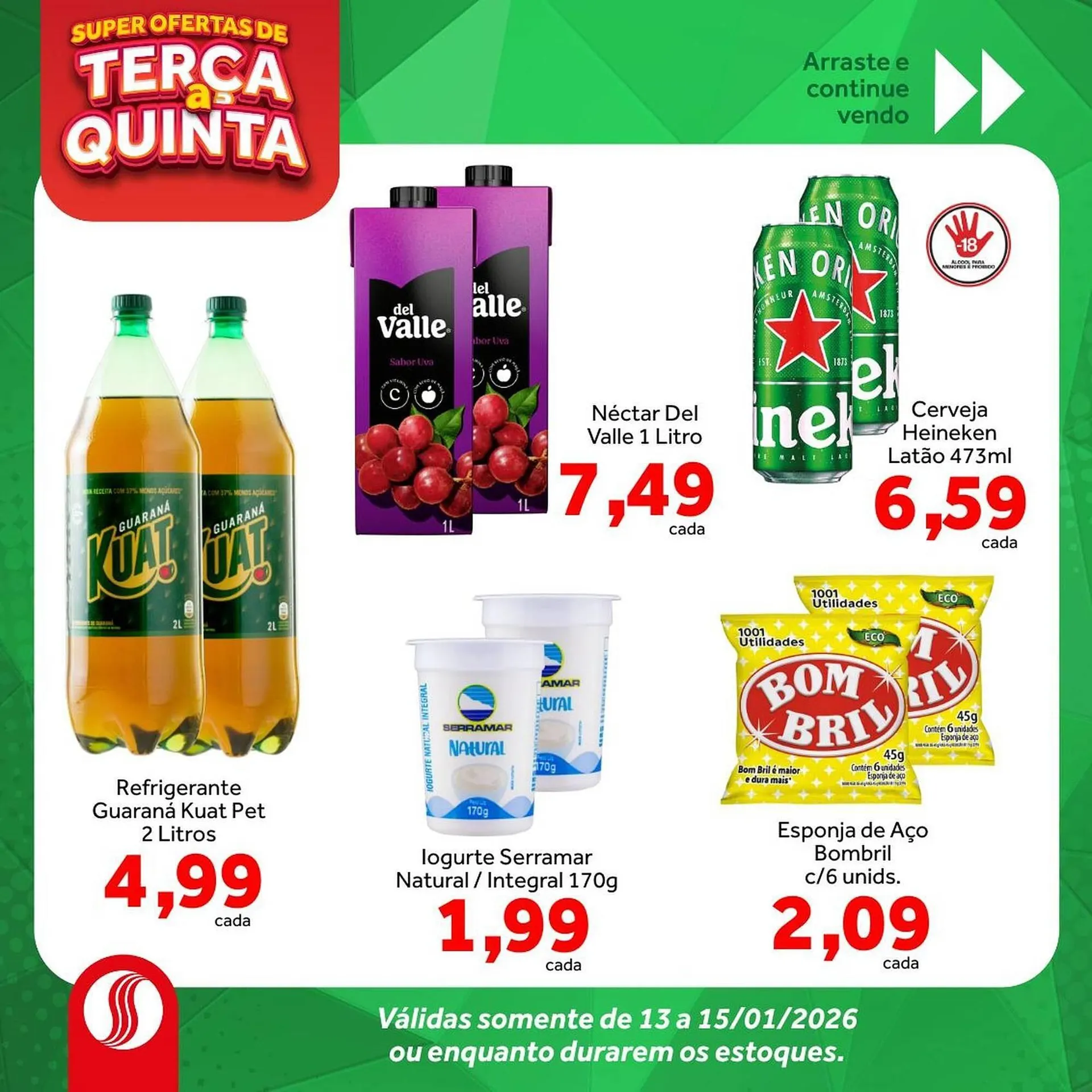 Encarte de Folheto Shibata Supermercados 13 de janeiro até 15 de janeiro 2026 - Pagina 5