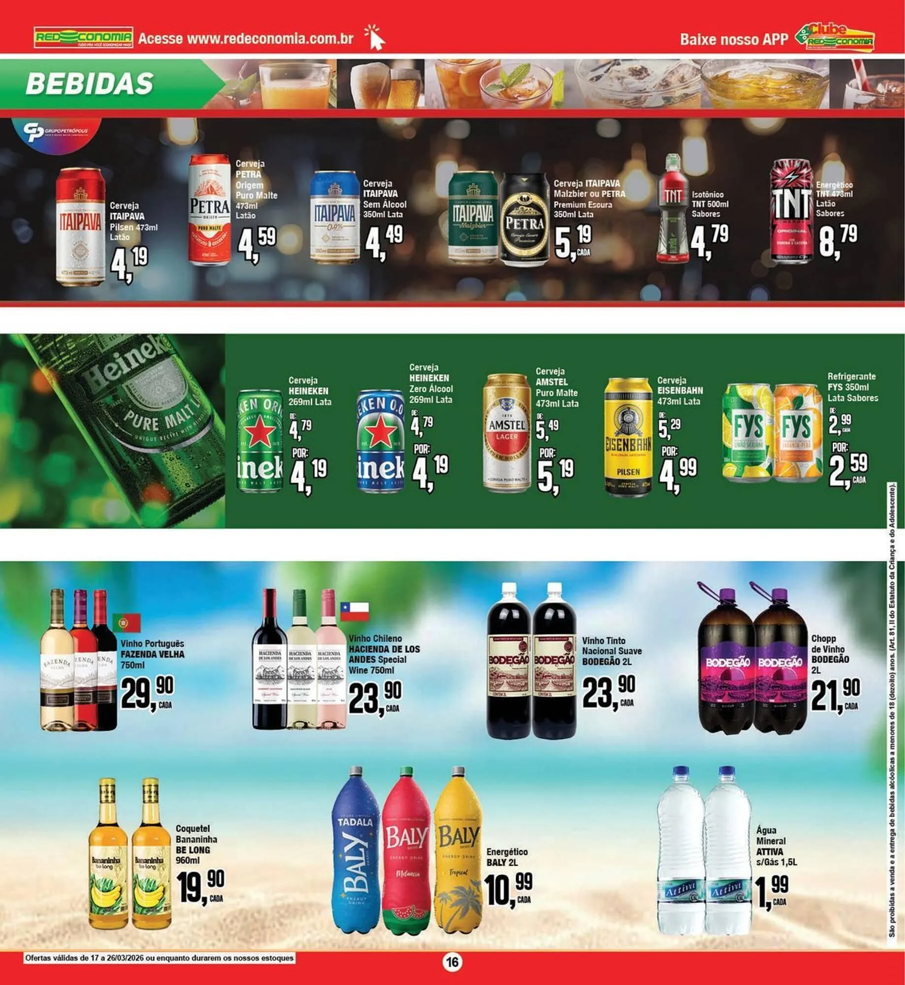 Encarte de Encarte Rede Economia 19 de março até 19 de março 2026 - Pagina 16