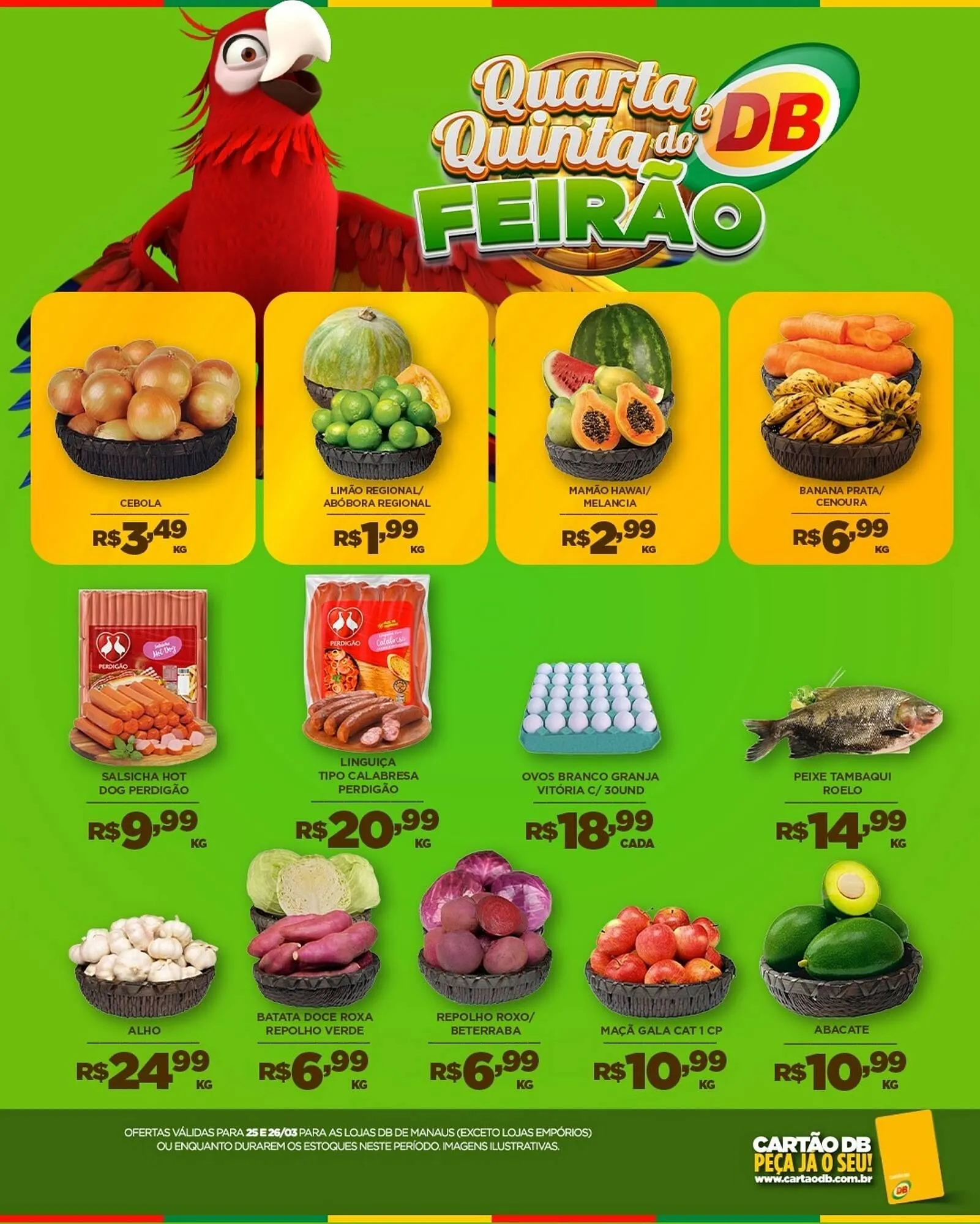 Encarte de Catálogo DB Supermercados 23 de março até 26 de março 2026 - Pagina 1