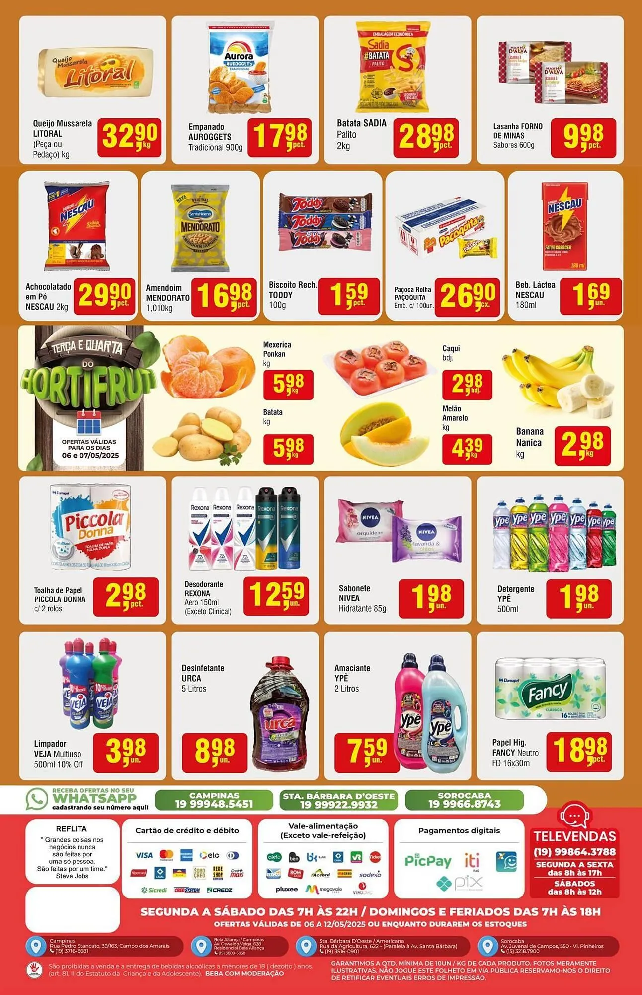 Encarte de Catálogo Higa Atacado 6 de maio até 12 de maio 2025 - Pagina 2