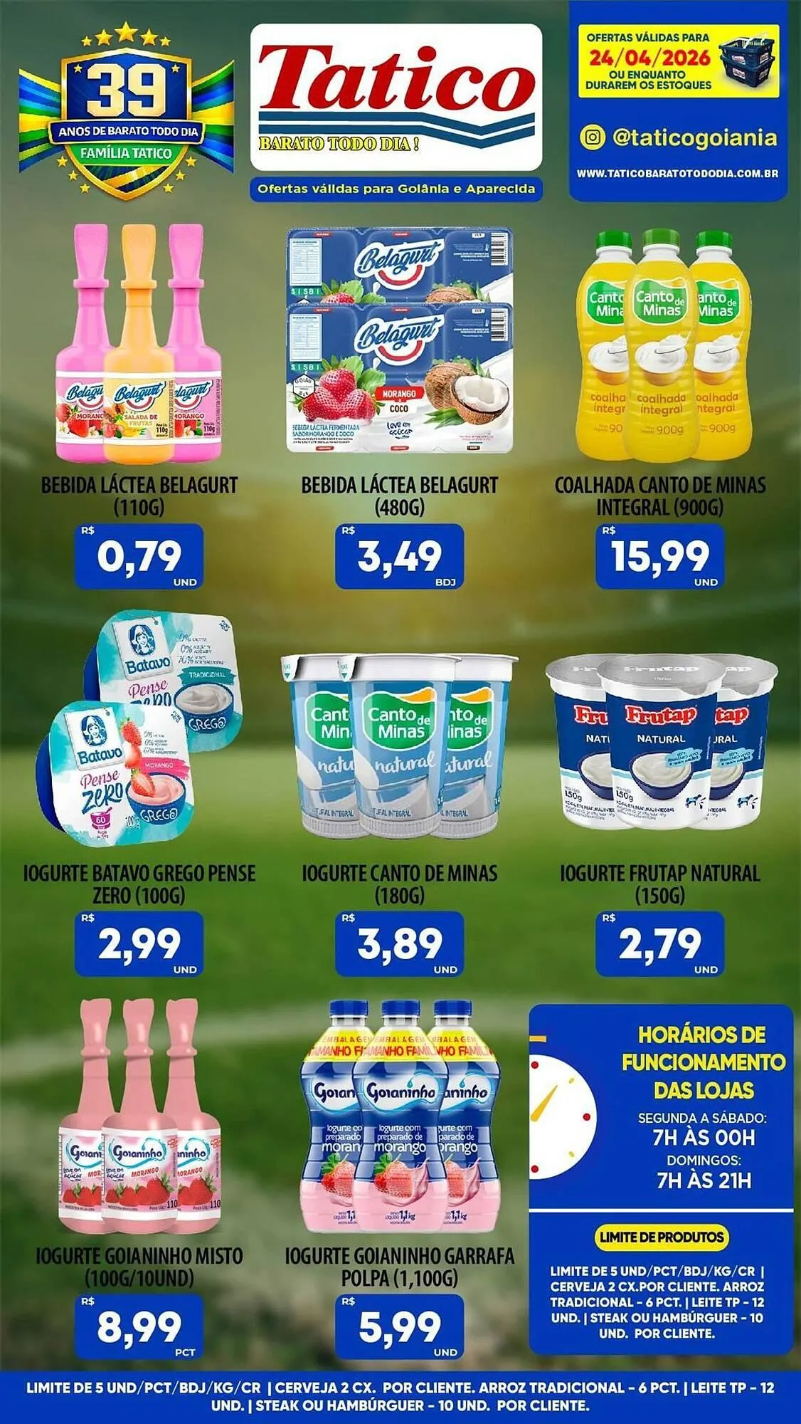 Encarte de Tabloide Tatico 24 de abril até 24 de abril 2026 - Pagina 14