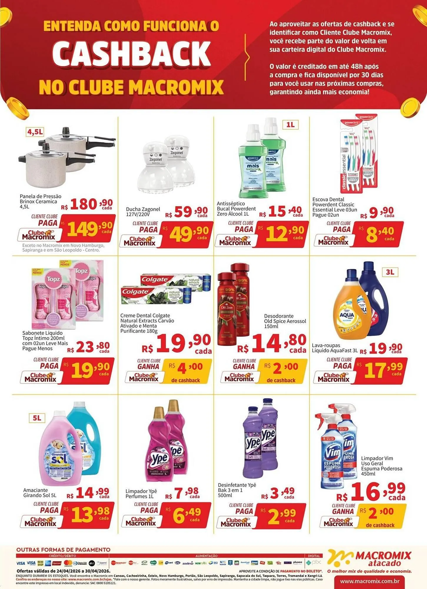 Encarte de Catálogo Macromix Atacado 24 de abril até 30 de abril 2026 - Pagina 3