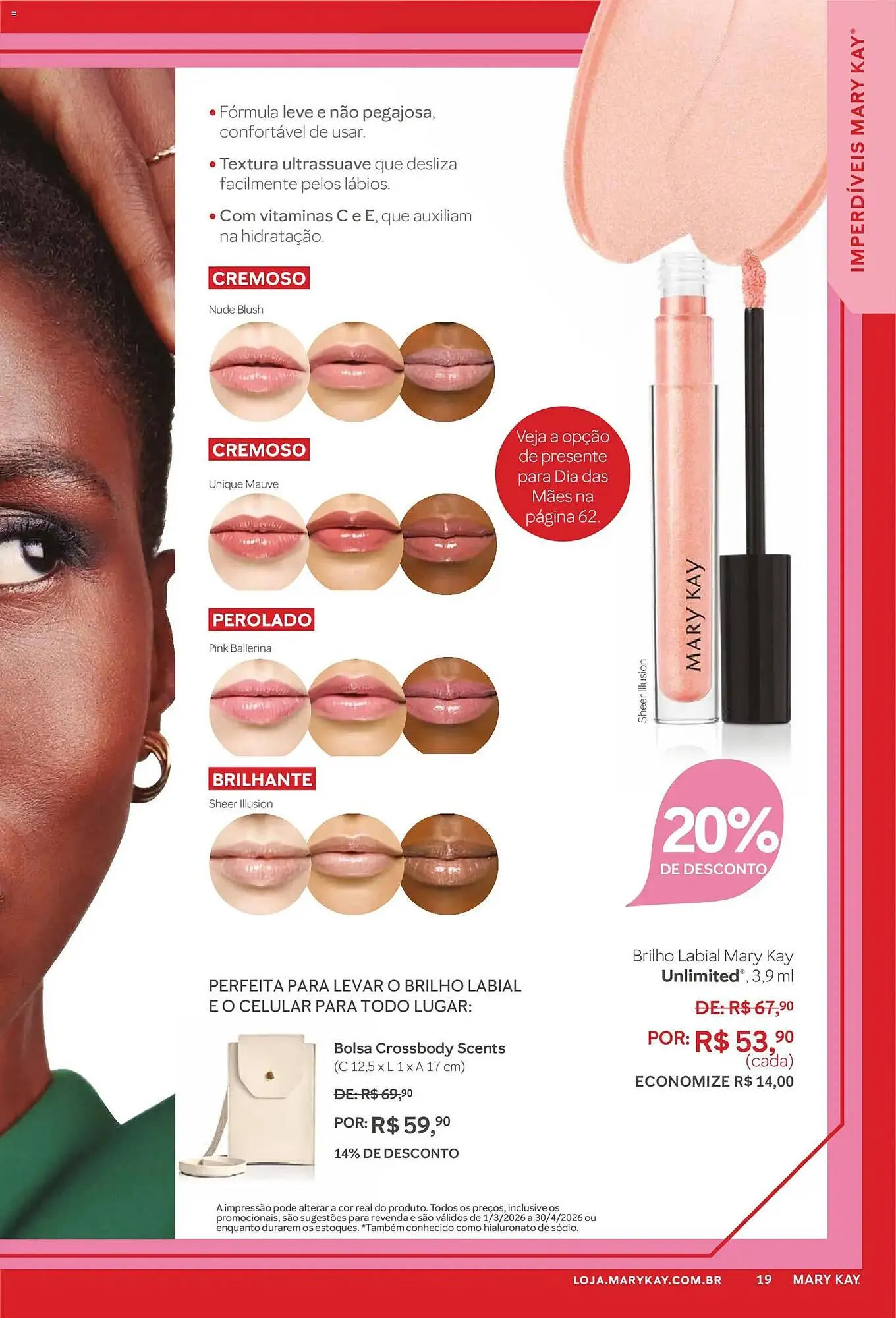 Encarte de Revista Mary Kay 1 de março até 1 de maio 2026 - Pagina 19