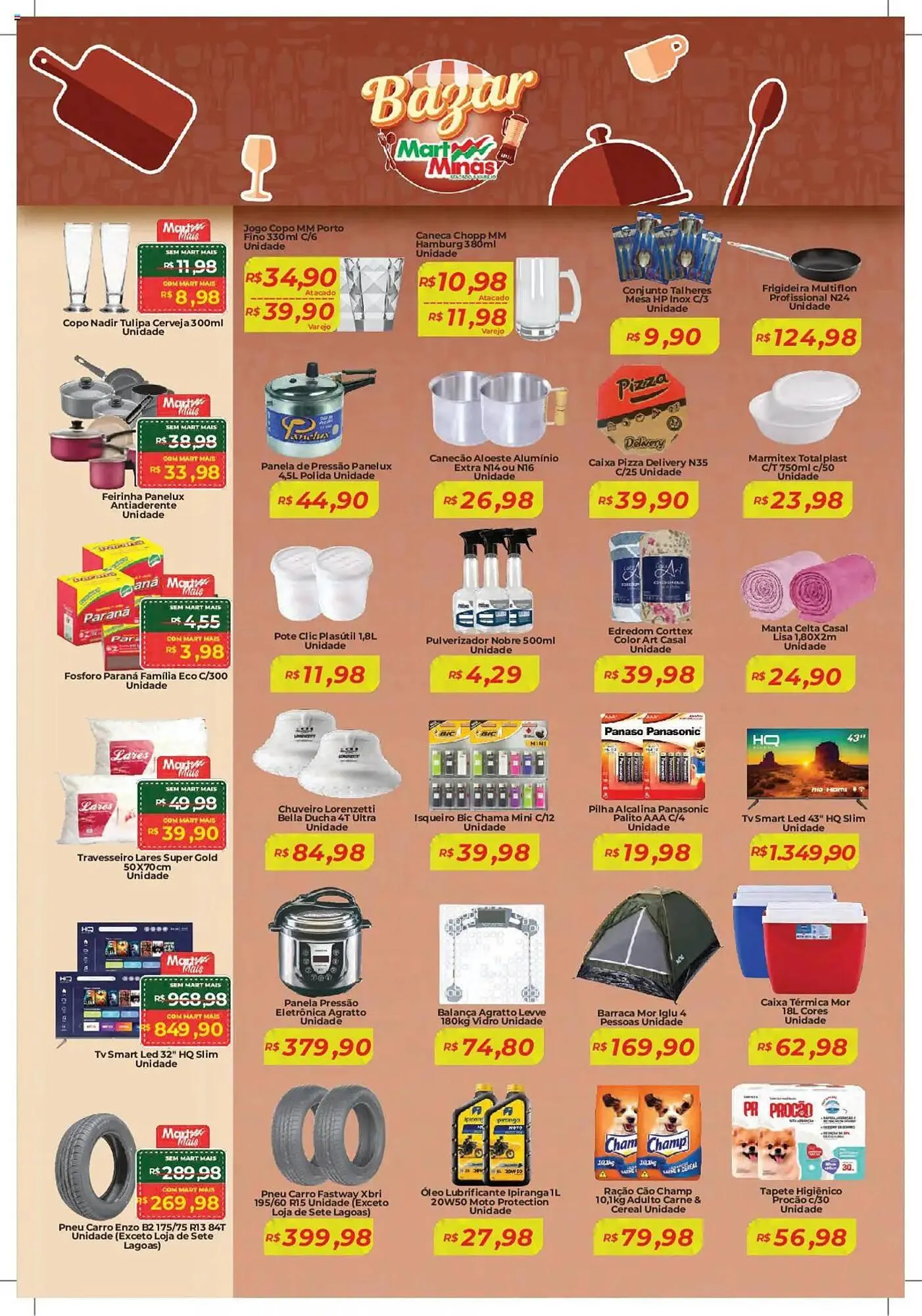 Encarte de Catálogo Mart Minas 10 de julho até 17 de julho 2025 - Pagina 7