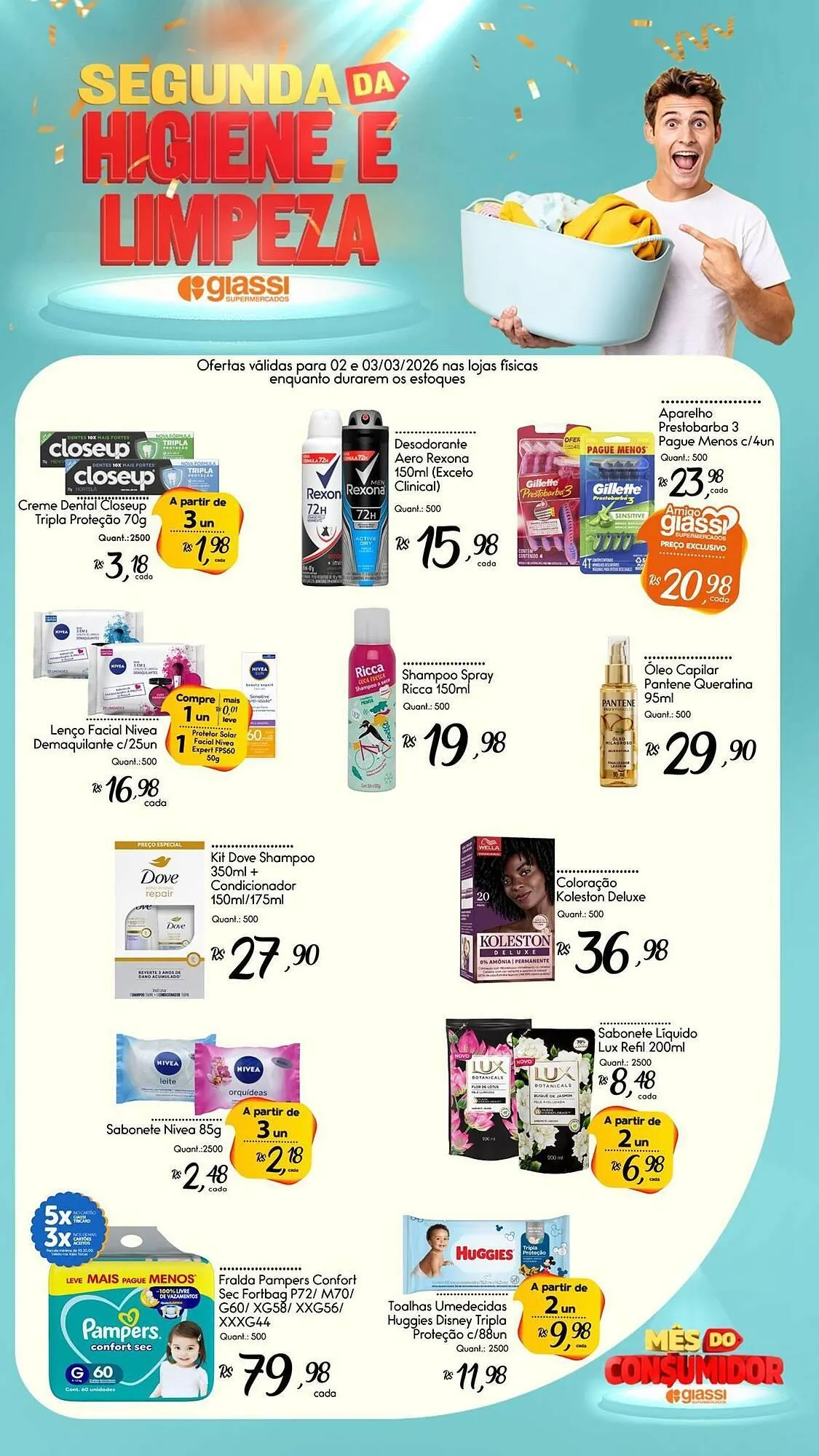 Encarte de Encarte Giassi Supermercados 2 de março até 3 de março 2026 - Pagina 2