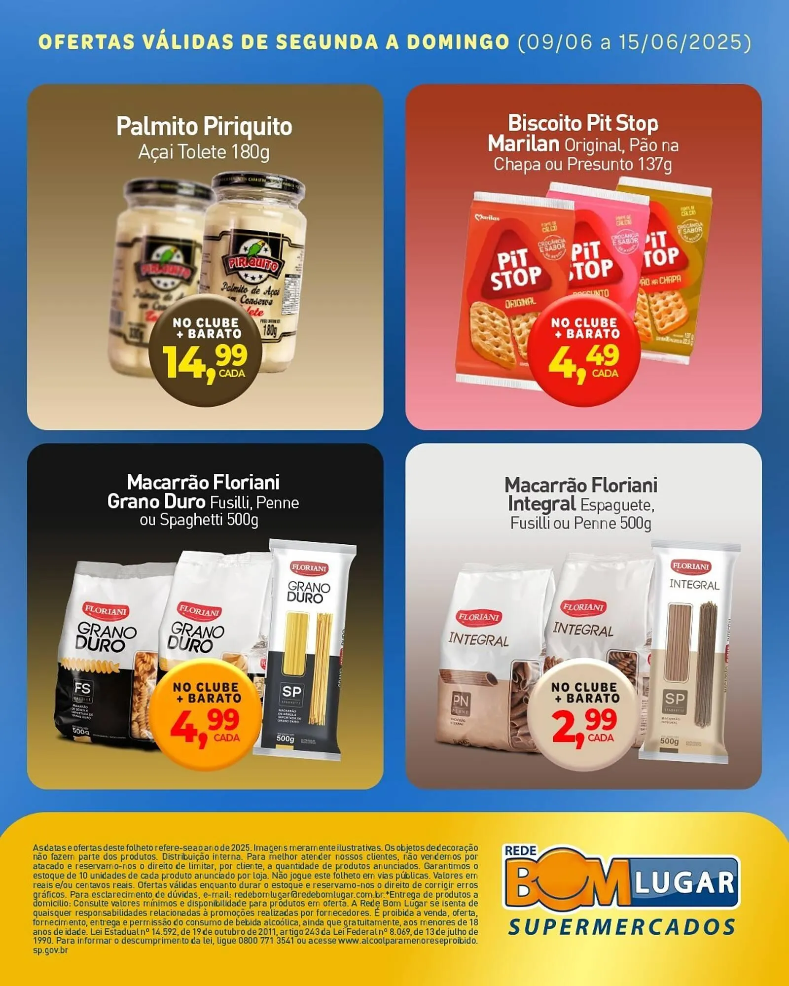 Encarte de Catálogo Rede Bom Lugar 9 de junho até 15 de junho 2025 - Pagina 4