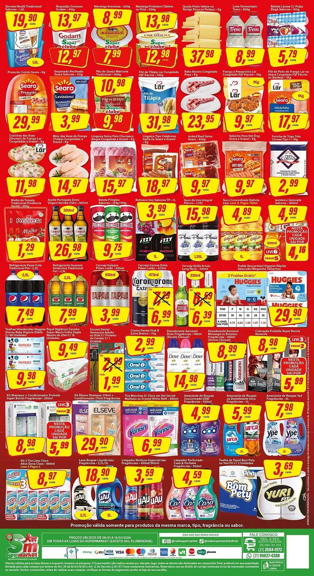 Encarte de Encarte Rede Supermarket 9 de janeiro até 12 de janeiro 2026 - Pagina 2