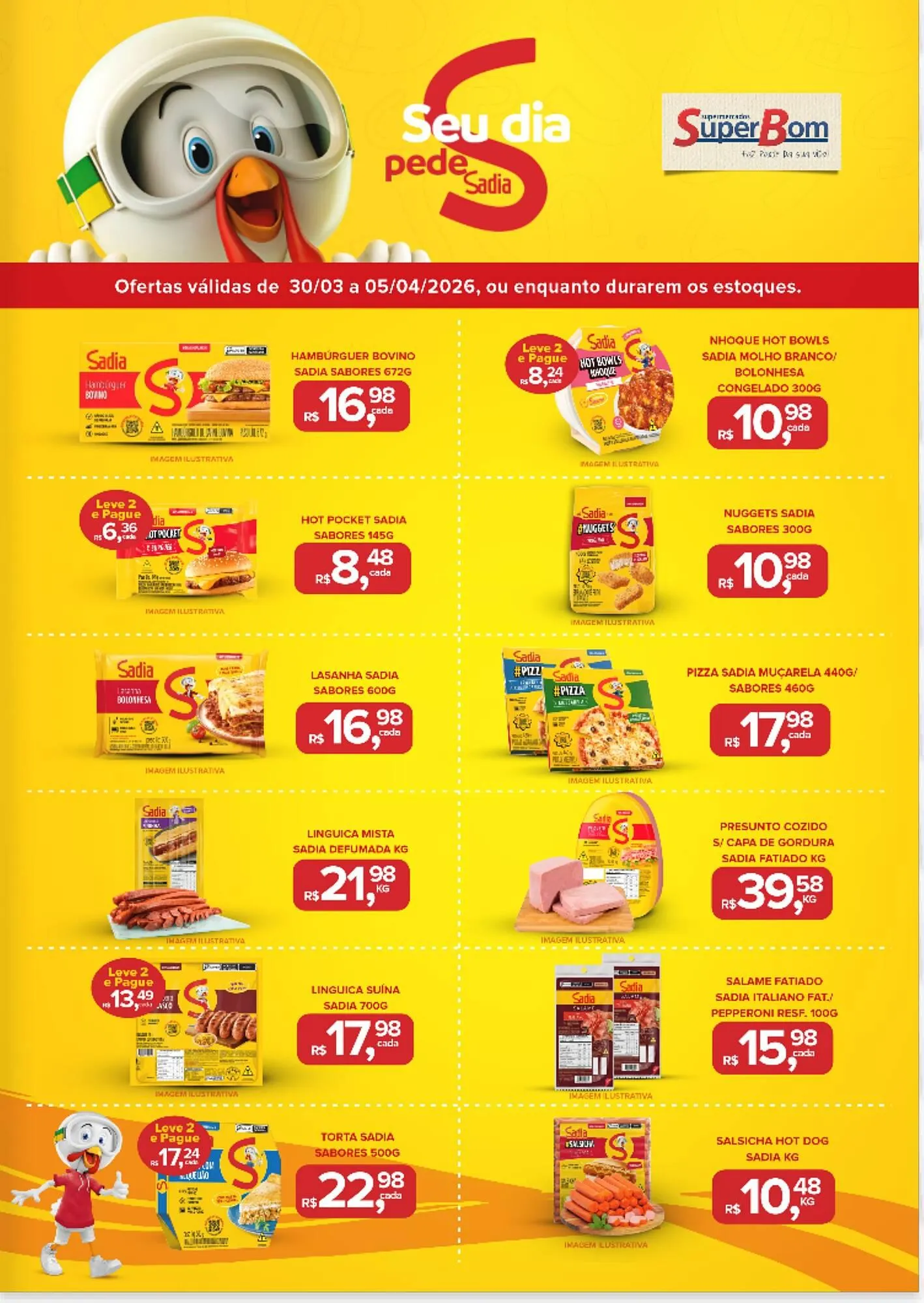 Encarte de Encarte Super Bom 30 de março até 5 de abril 2026 - Pagina 1