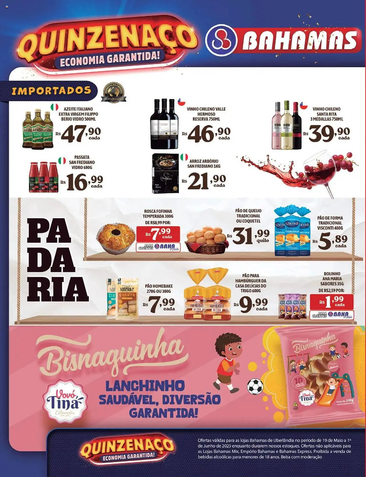 Encarte de Catálogo Bahamas Supermercados 19 de maio até 2 de junho 2025 - Pagina 4