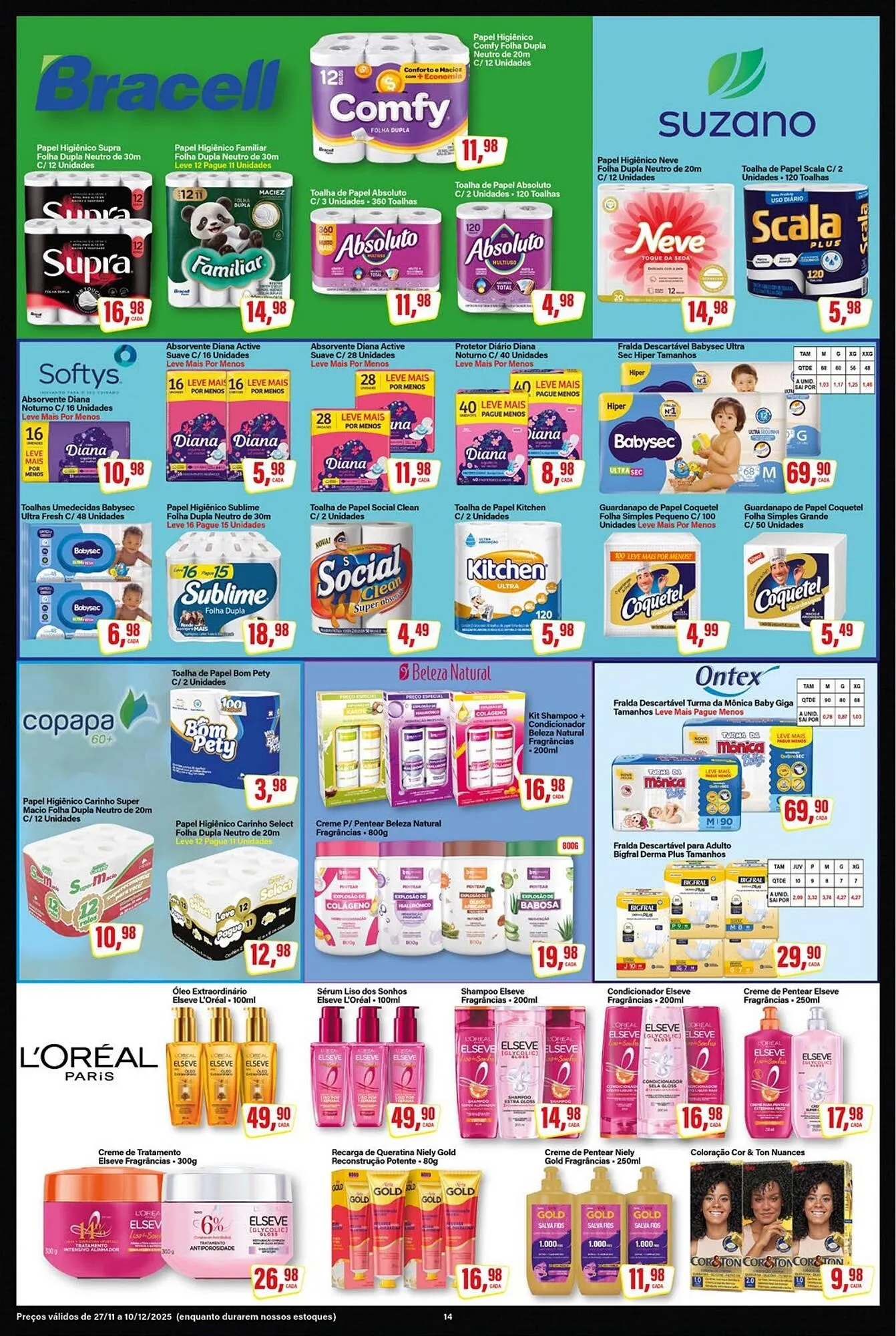 Encarte de Encarte Rede Supermarket 28 de novembro até 10 de dezembro 2025 - Pagina 14