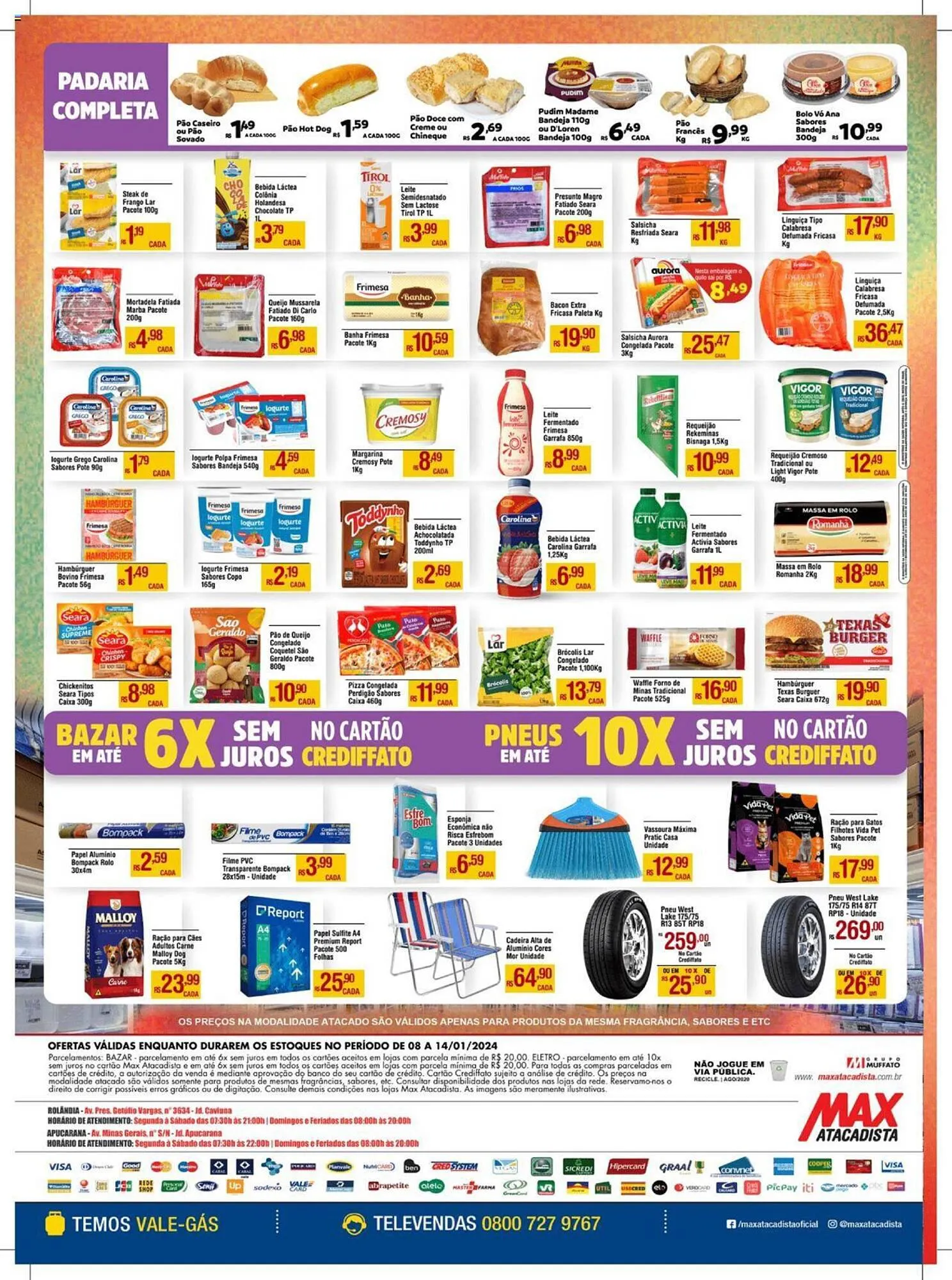 Encarte de Catálogo Max Atacadista 8 de janeiro até 14 de janeiro 2024 - Pagina 4