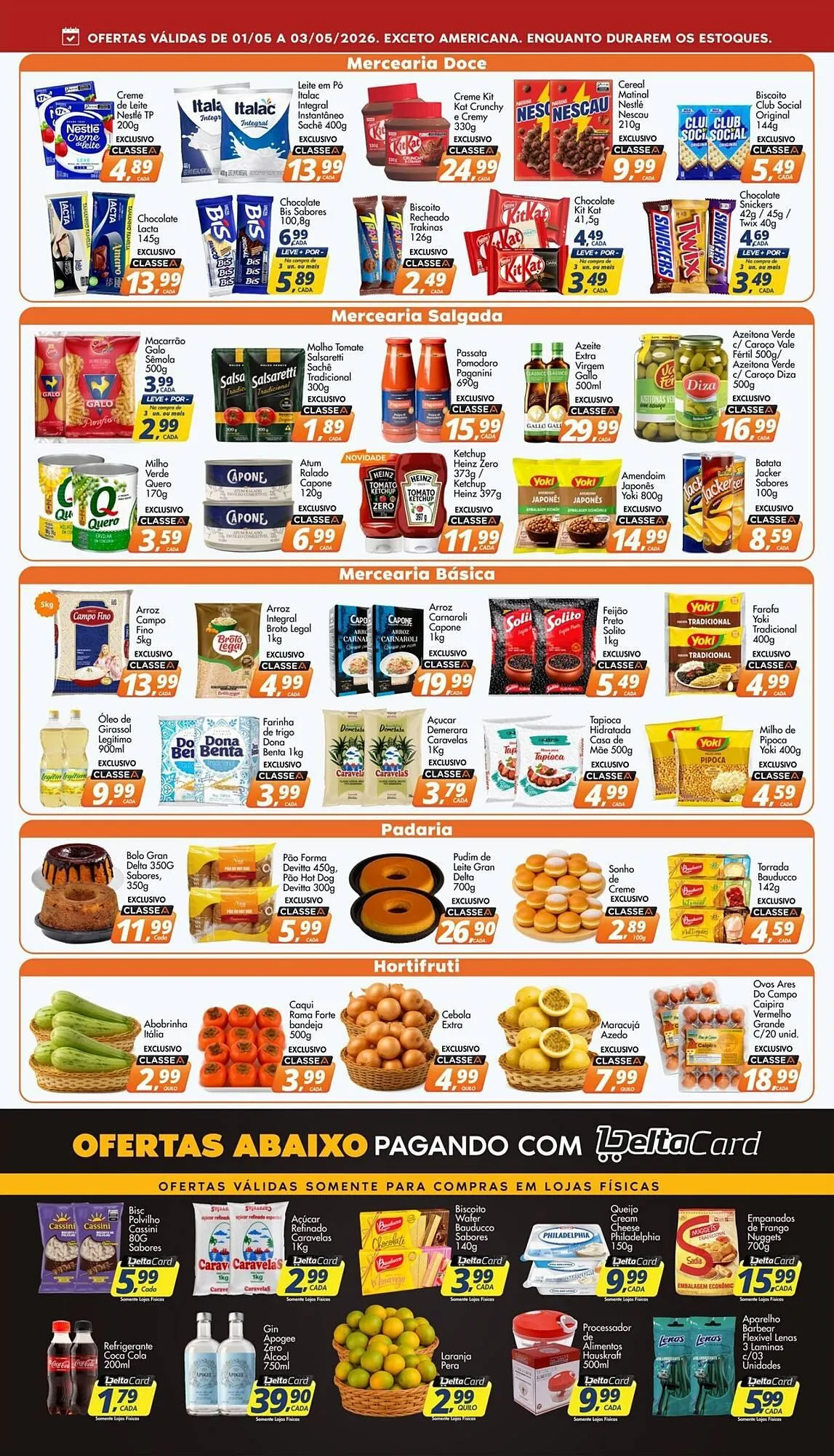 Encarte de Catálogo Delta Supermercados 1 de maio até 3 de maio 2026 - Pagina 2