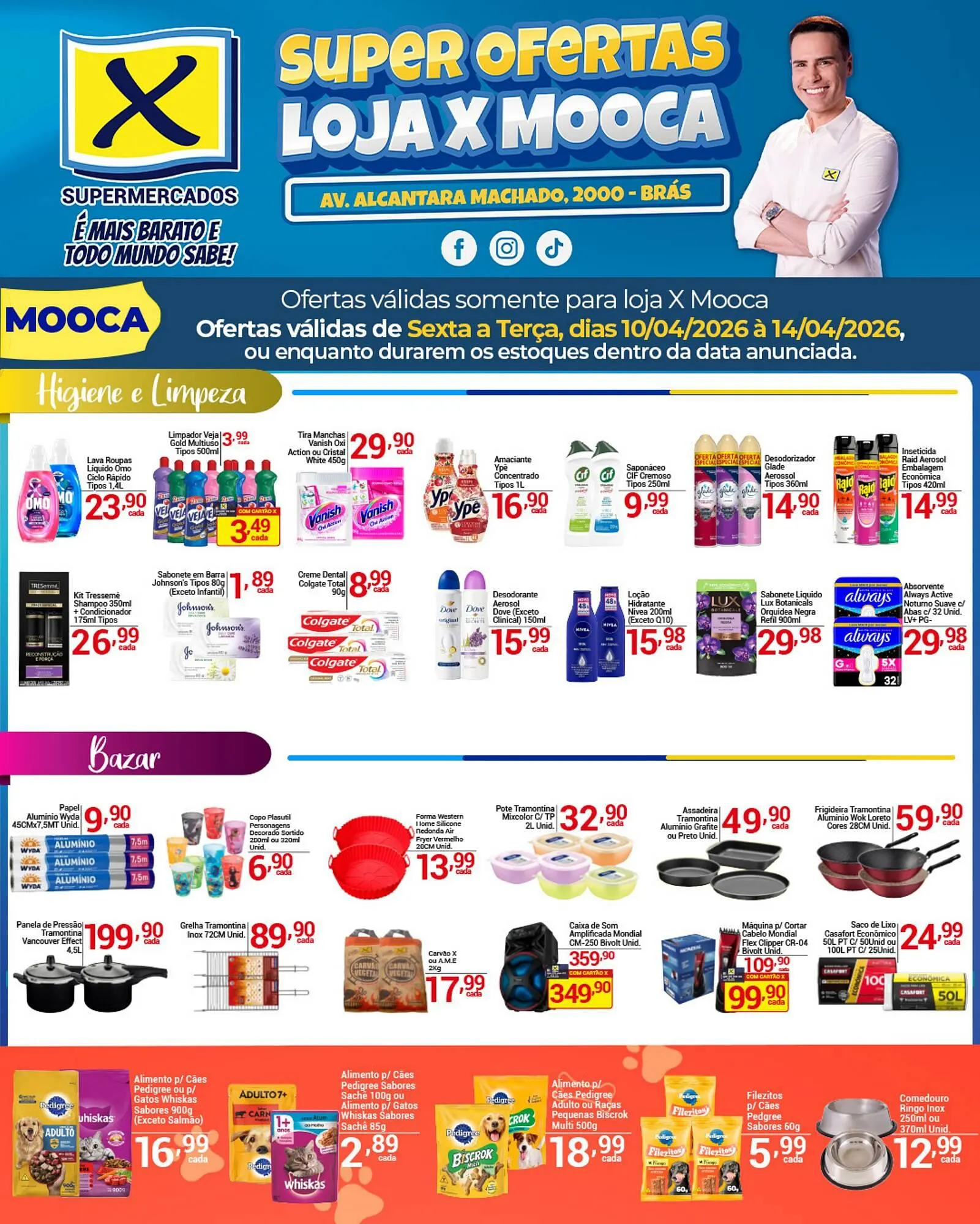 Encarte de Folheto X Supermercados 10 de abril até 14 de abril 2026 - Pagina 3