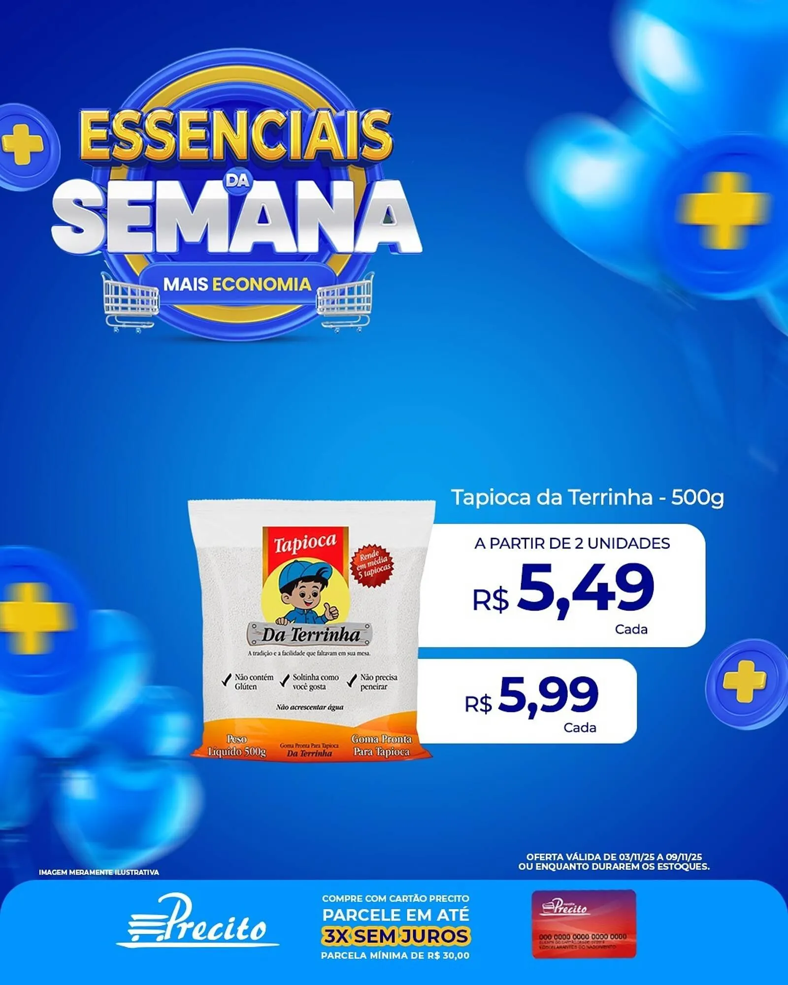Encarte de Catálogo Supermercado Precito 3 de novembro até 9 de novembro 2025 - Pagina 3