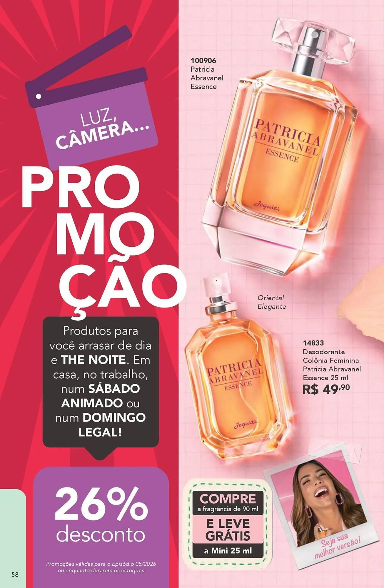 Encarte de Catálogo Jequiti 1 de maio até 31 de maio 2026 - Pagina 58