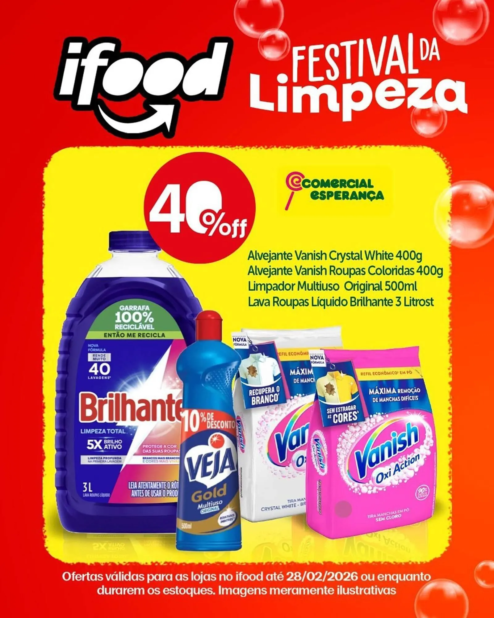 Encarte de Folheto Comercial Esperança 20 de fevereiro até 28 de fevereiro 2026 - Pagina 1