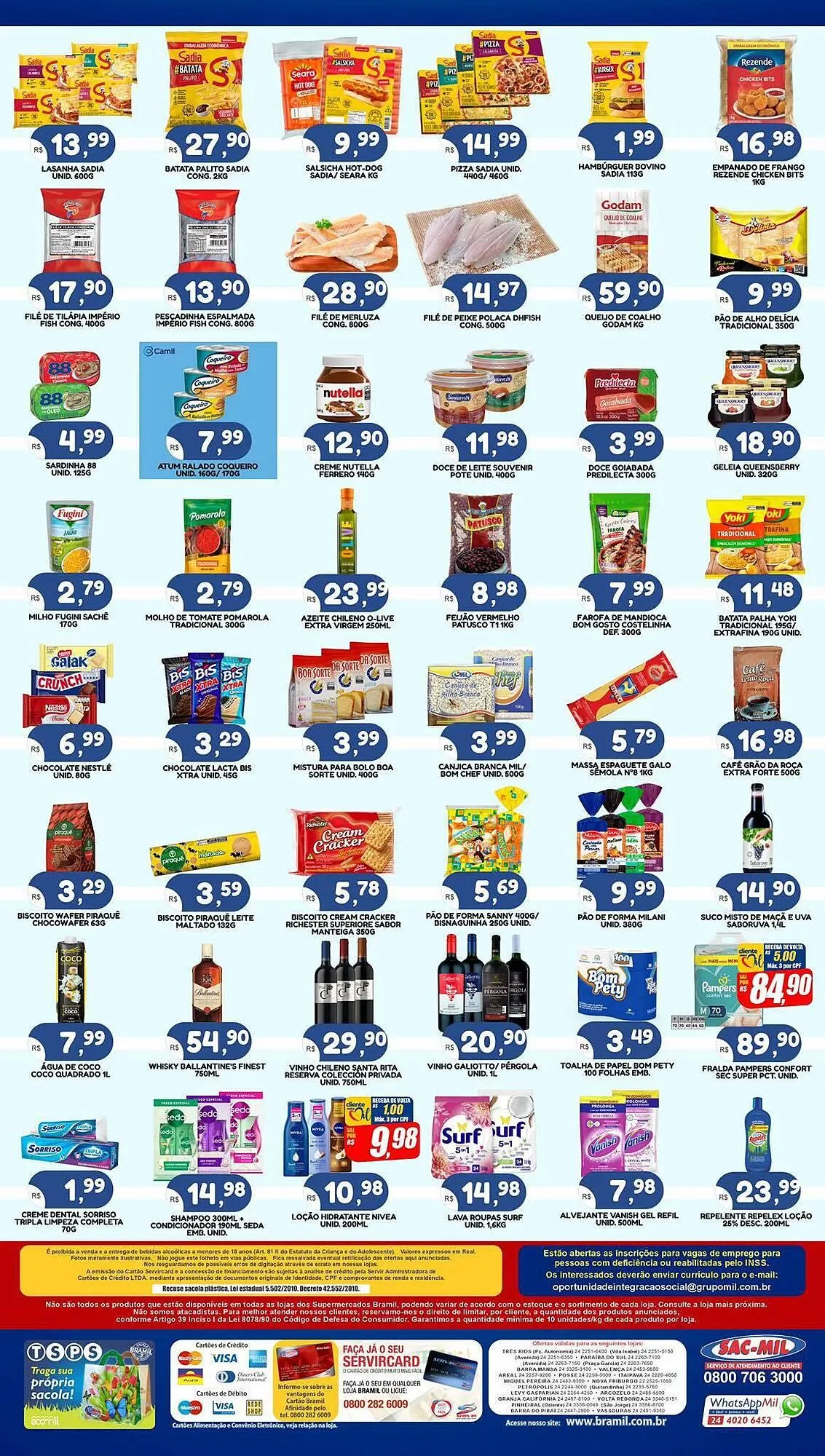 Encarte de Catálogo Bramil Supermercados 20 de março até 23 de março 2025 - Pagina 2