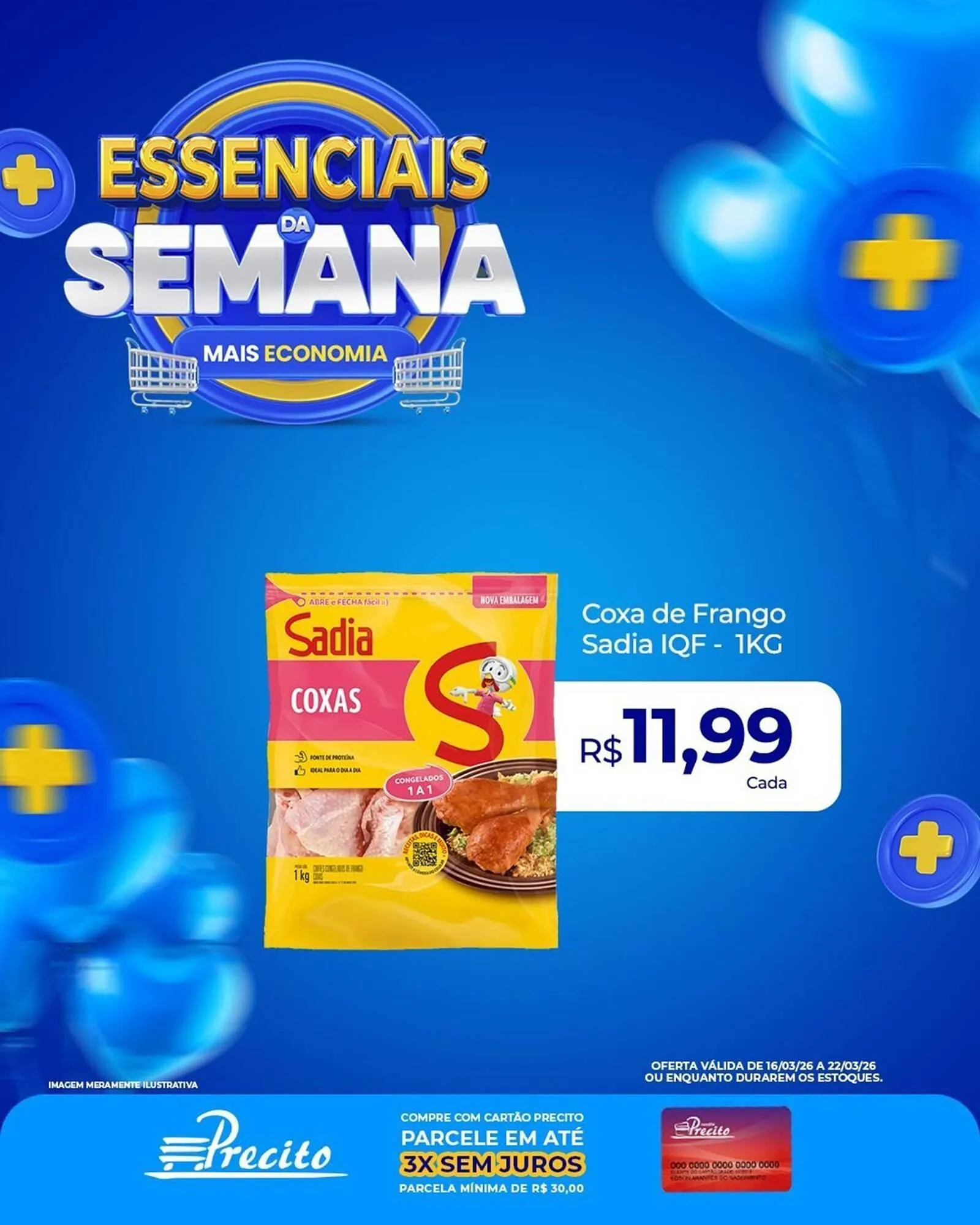 Encarte de Catálogo Supermercado Precito 16 de março até 22 de março 2026 - Pagina 22