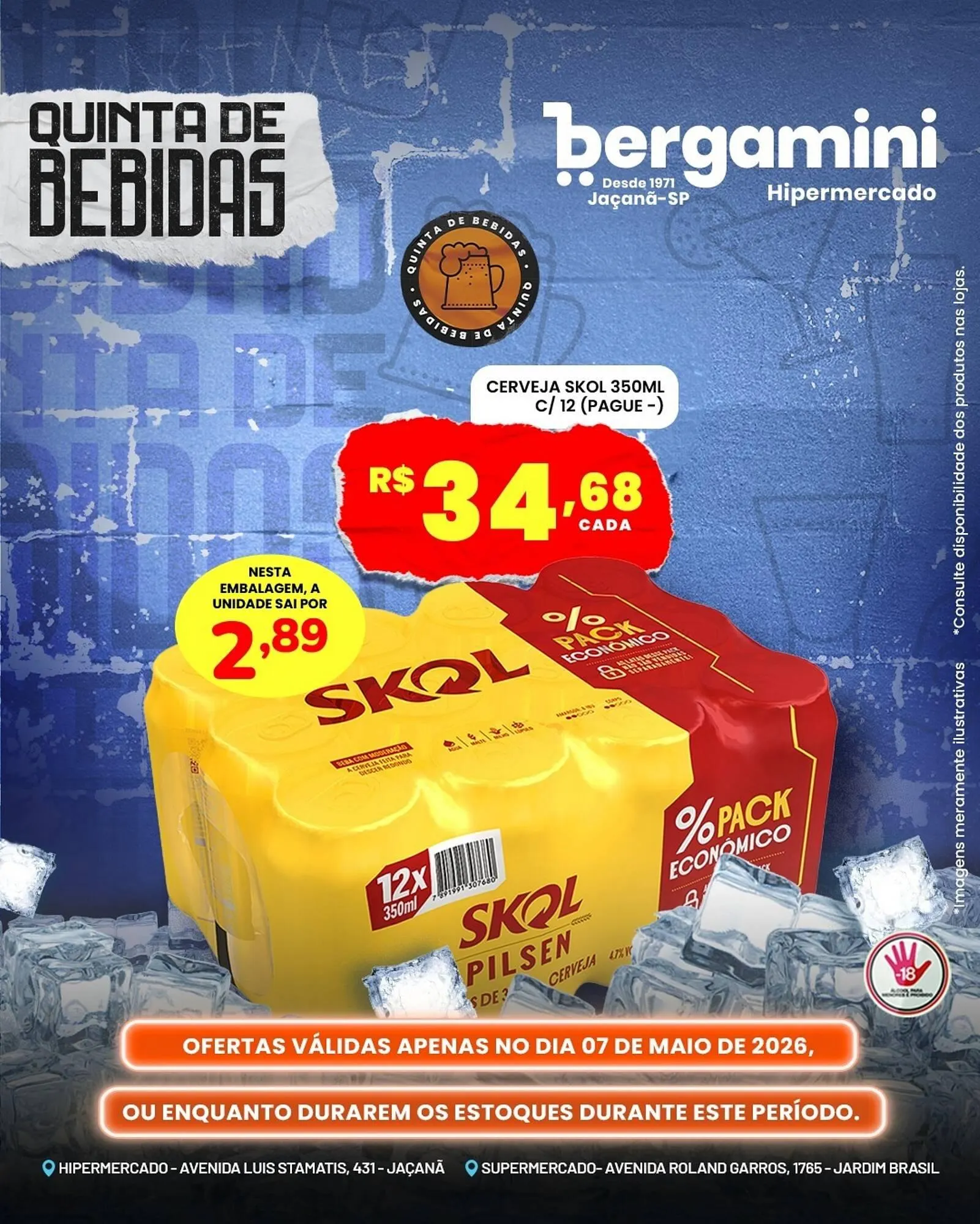 Encarte de Catálogo Supermercado Bergamini 7 de maio até 10 de maio 2026 - Pagina 7