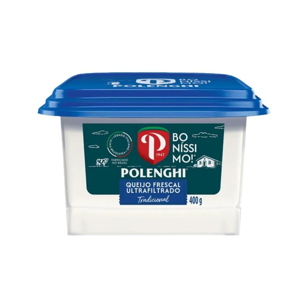 Queijo Minas Frescal Tradicional Polenghi 400g | Oba Hortifruti