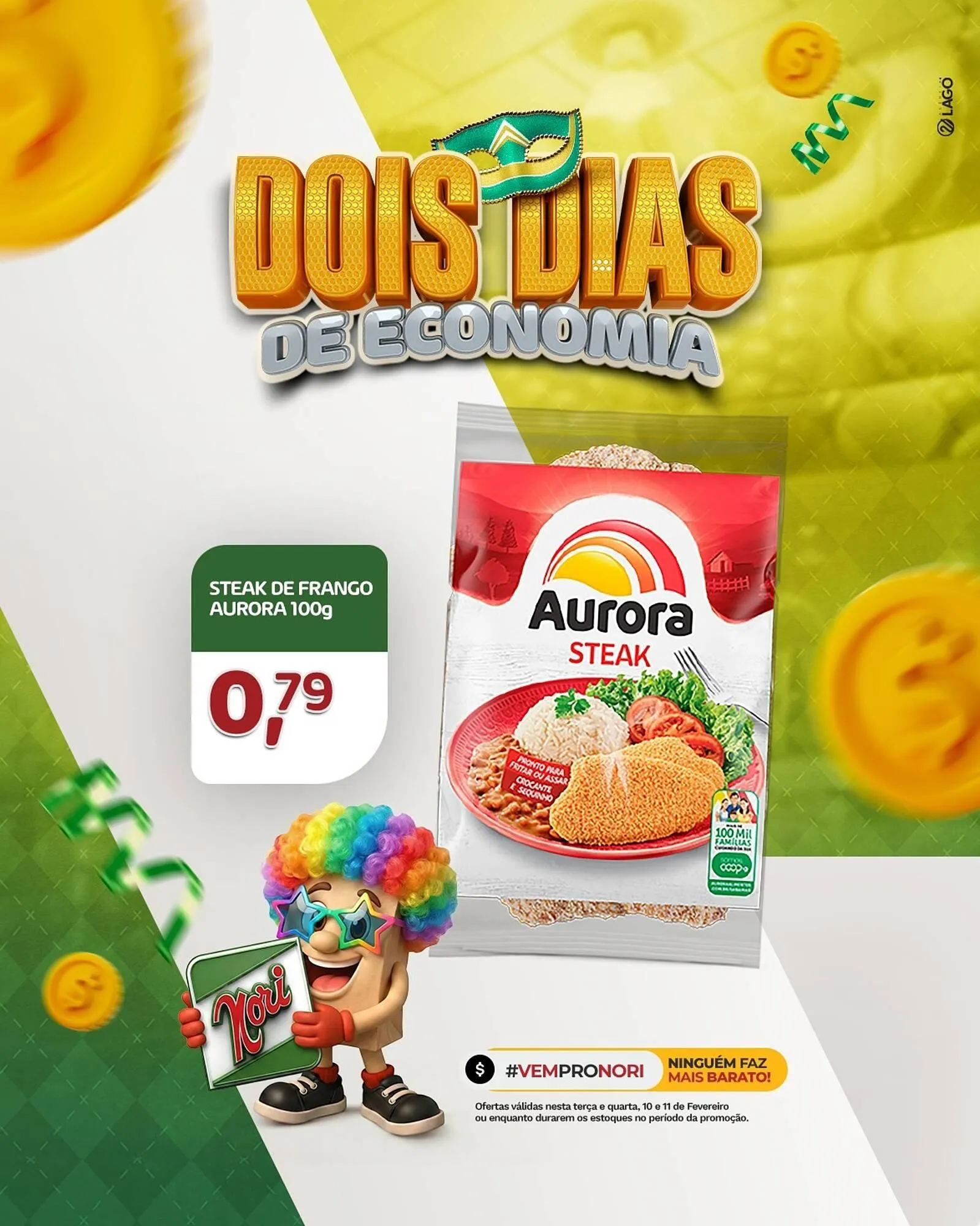 Encarte de Catálogo Supermercados Nori 10 de fevereiro até 11 de fevereiro 2026 - Pagina 3
