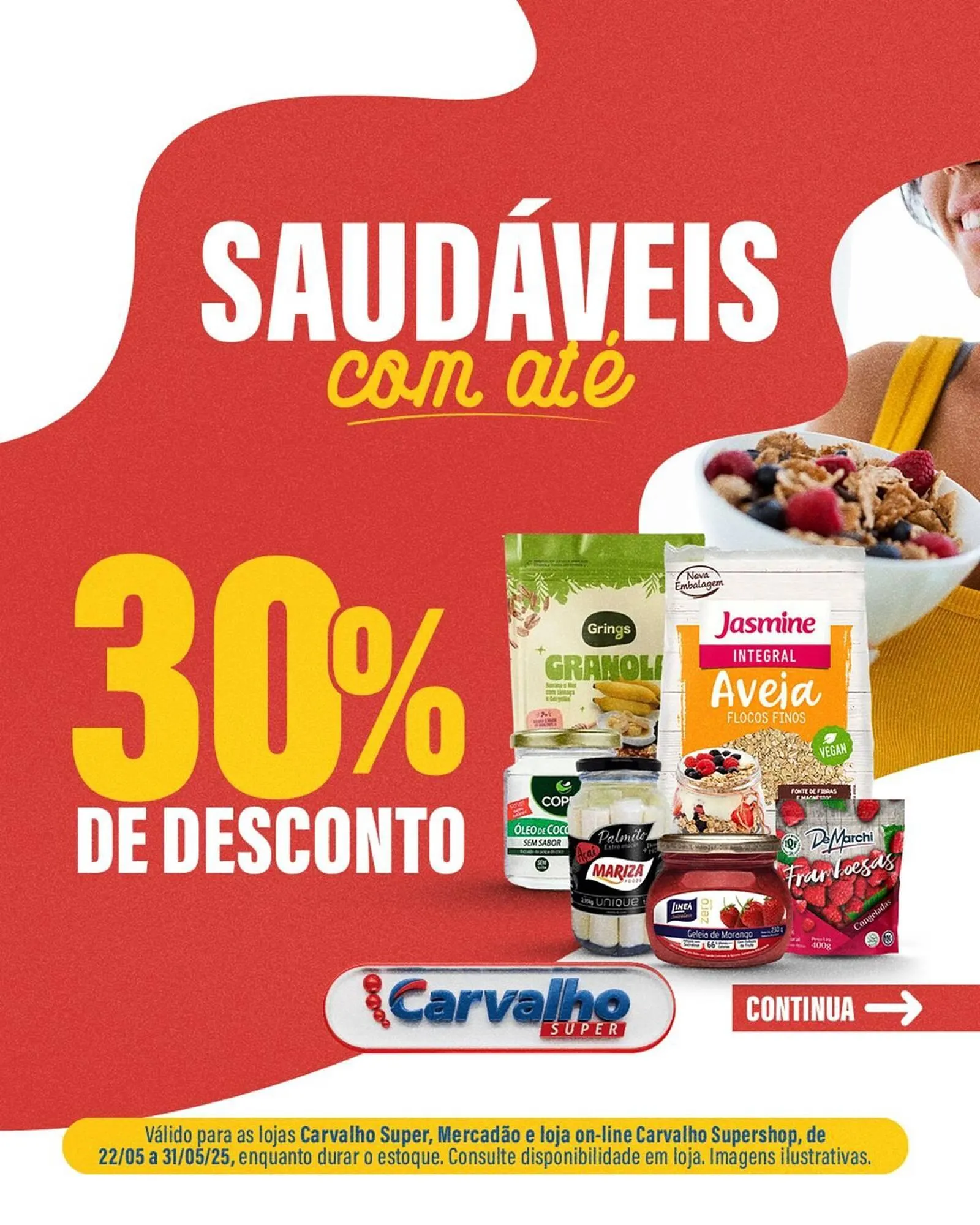 Encarte de Catálogo Carvalho Supermercado 22 de maio até 31 de maio 2025 - Pagina 5