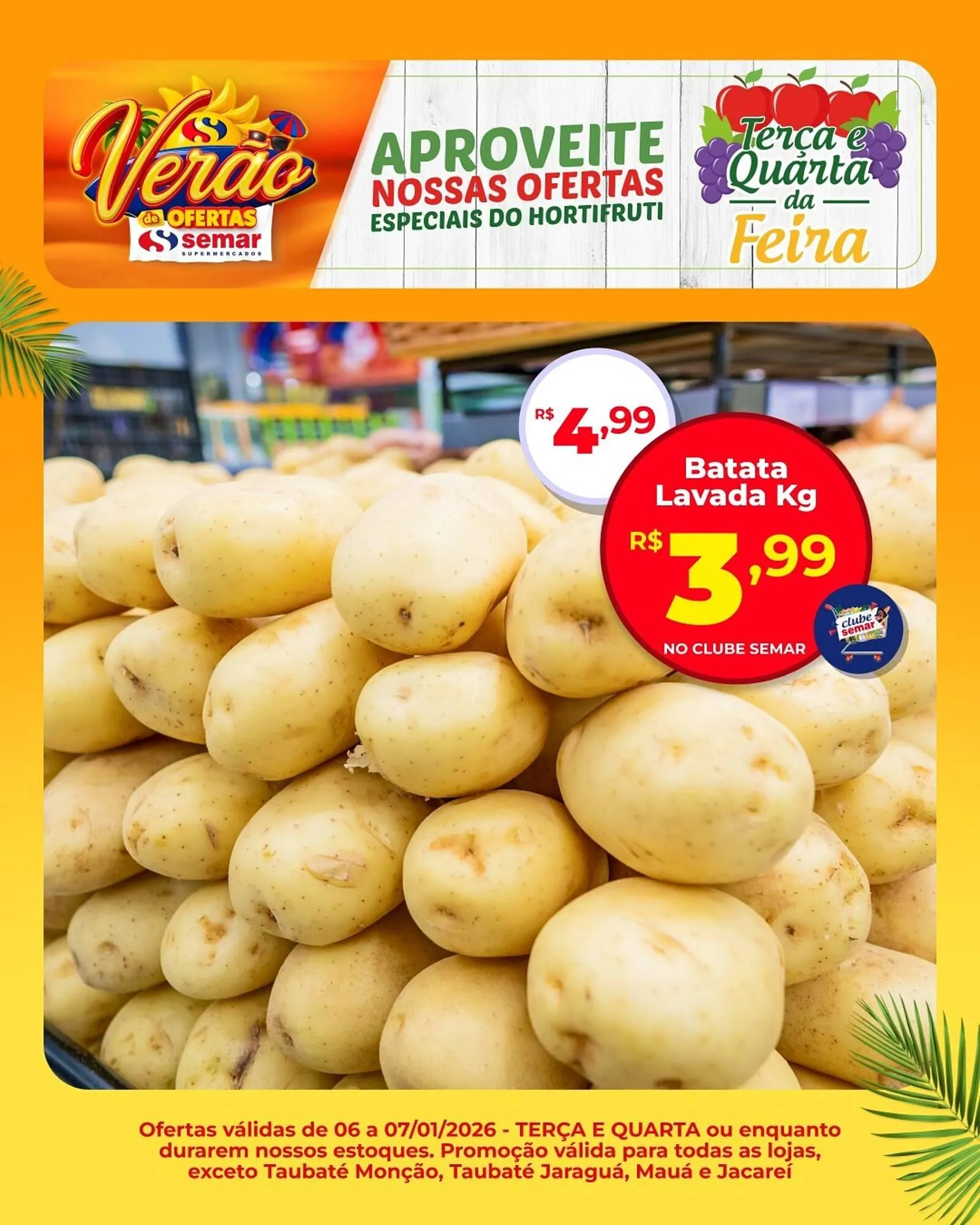 Encarte de Folheto Semar Supermercado 6 de janeiro até 7 de janeiro 2026 - Pagina 4