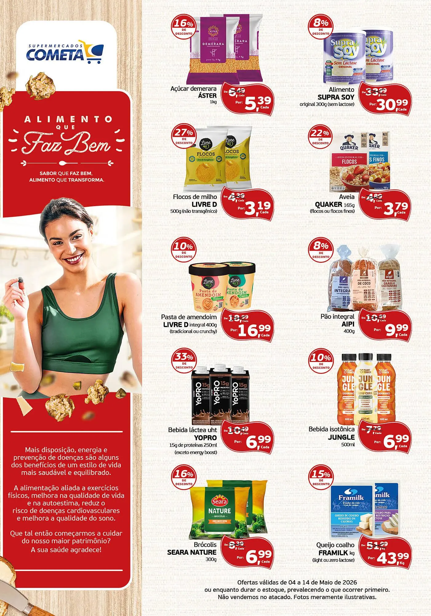 Encarte de Encarte Cometa Supermercados 4 de maio até 14 de maio 2026 - Pagina 1