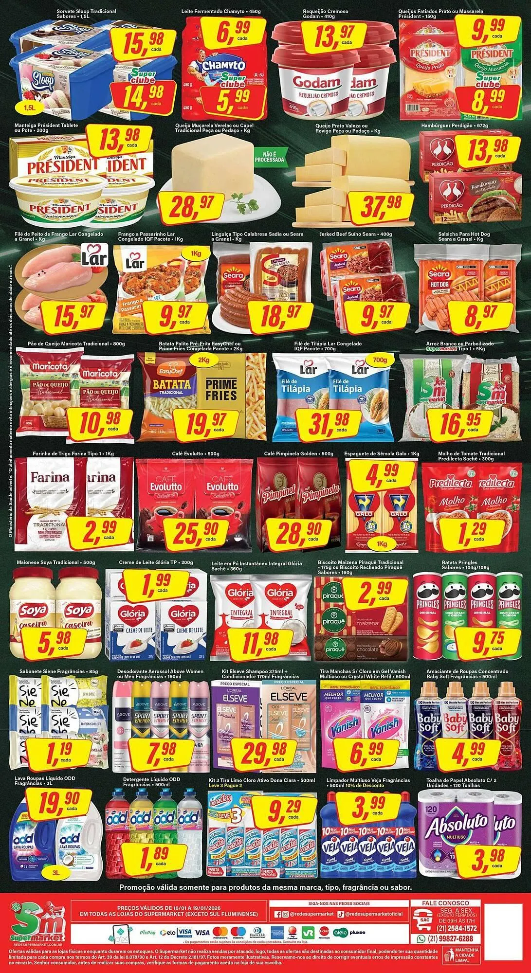 Encarte de Encarte Rede Supermarket 16 de janeiro até 19 de janeiro 2026 - Pagina 2