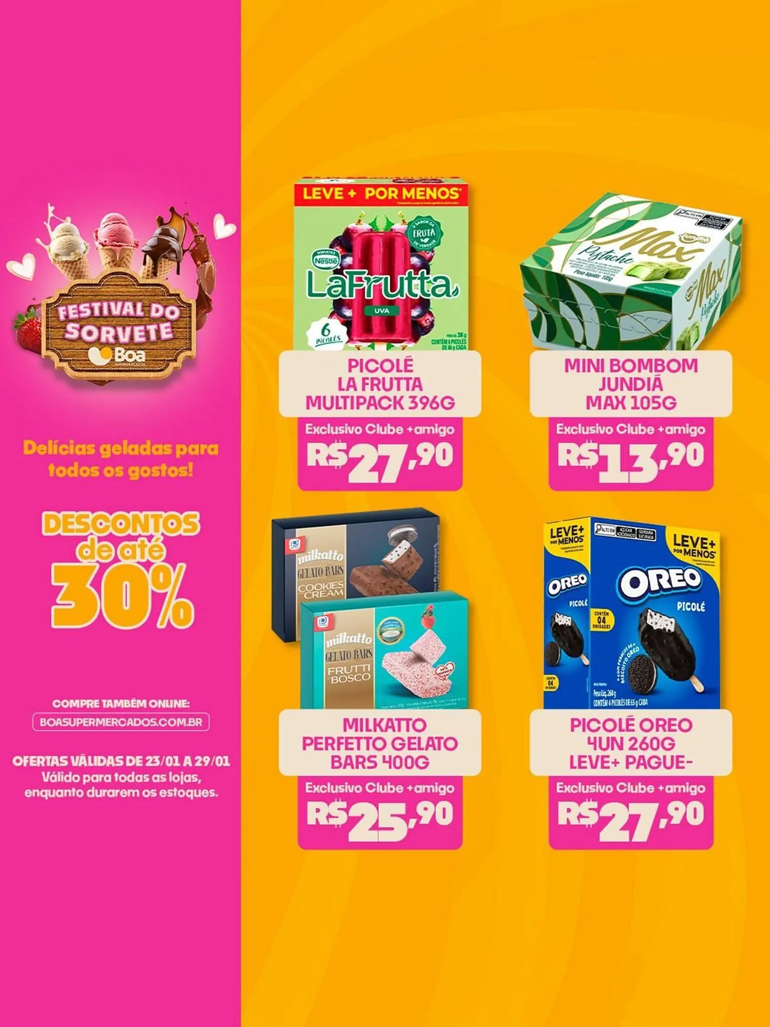 Encarte de Tabloide Boa Supermercados 23 de janeiro até 29 de janeiro 2026 - Pagina 6