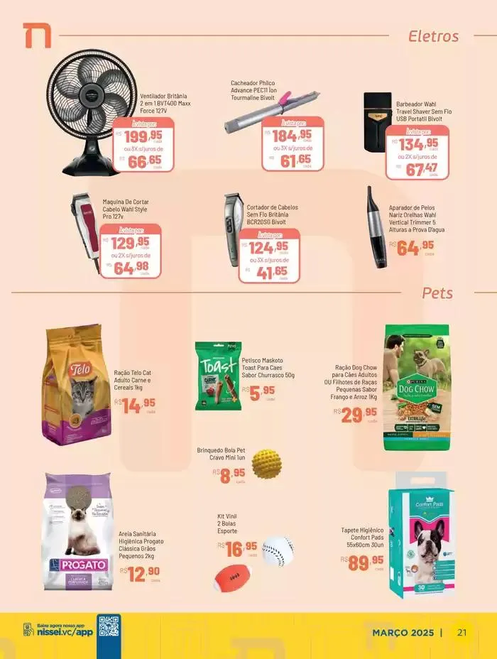 Encarte de  Preços “POR” válido para o Estado do Paraná  4 de março até 31 de março 2025 - Pagina 21