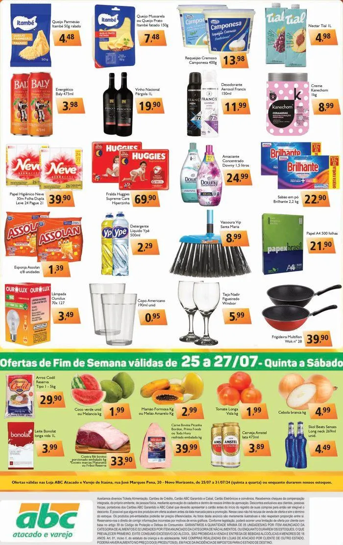 Encarte de  Ofertas Semanal Atacados - Itaúna 25 de julho até 31 de julho 2024 - Pagina 2