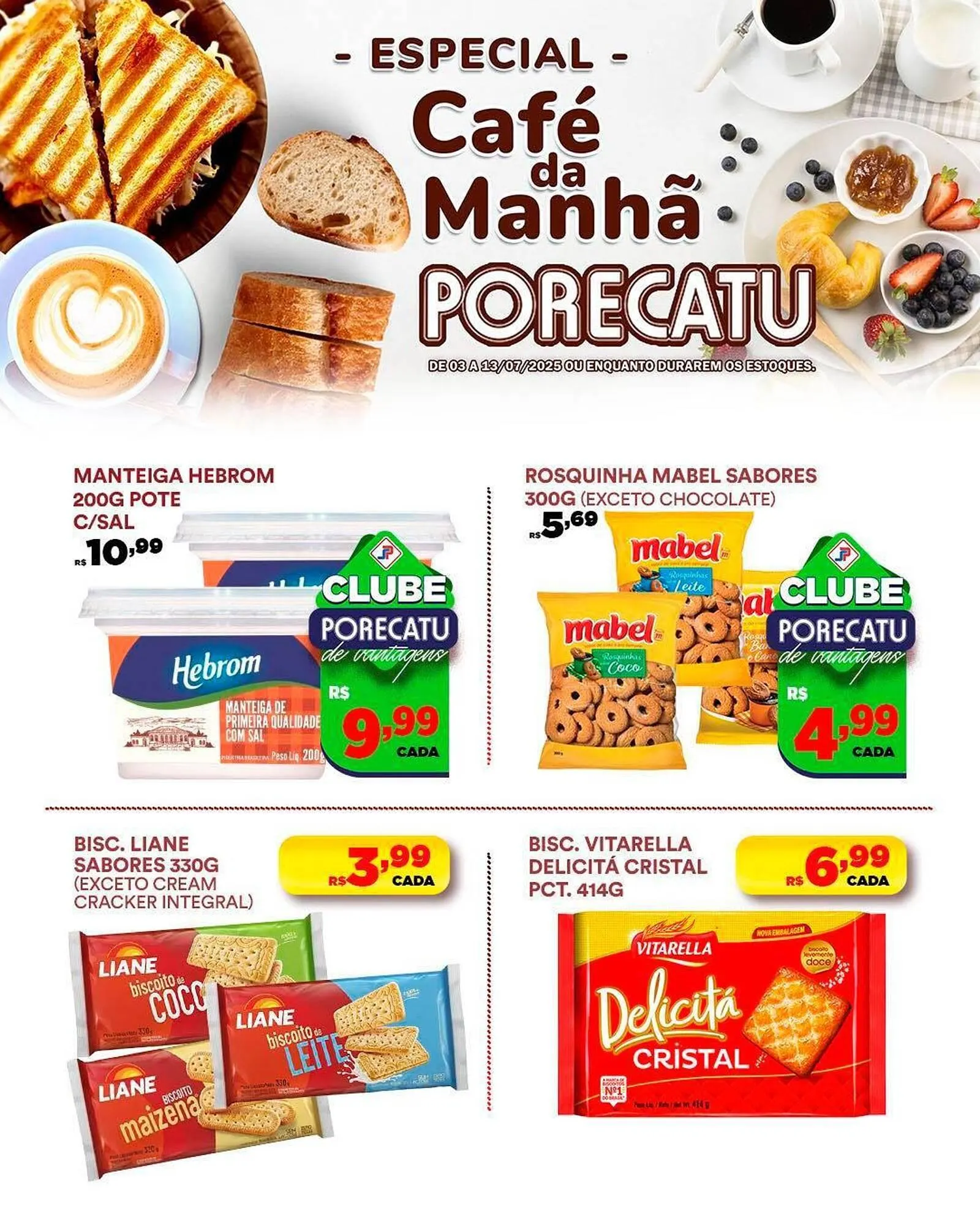 Encarte de Catálogo Supermercado Porecatu 5 de julho até 13 de julho 2025 - Pagina 4