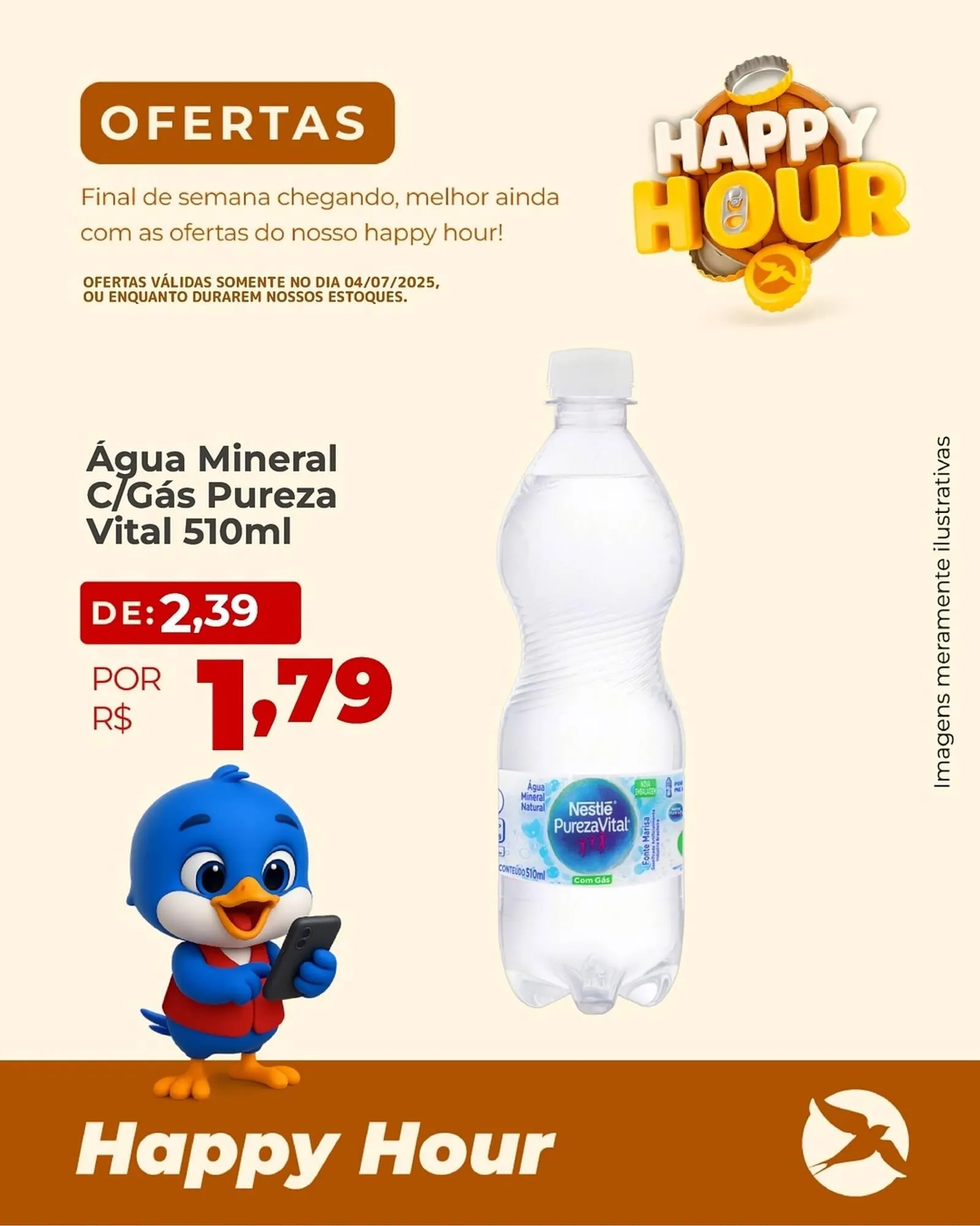 Encarte de Catálogo Andorinha Hipermercado 4 de julho até 7 de julho 2025 - Pagina 1