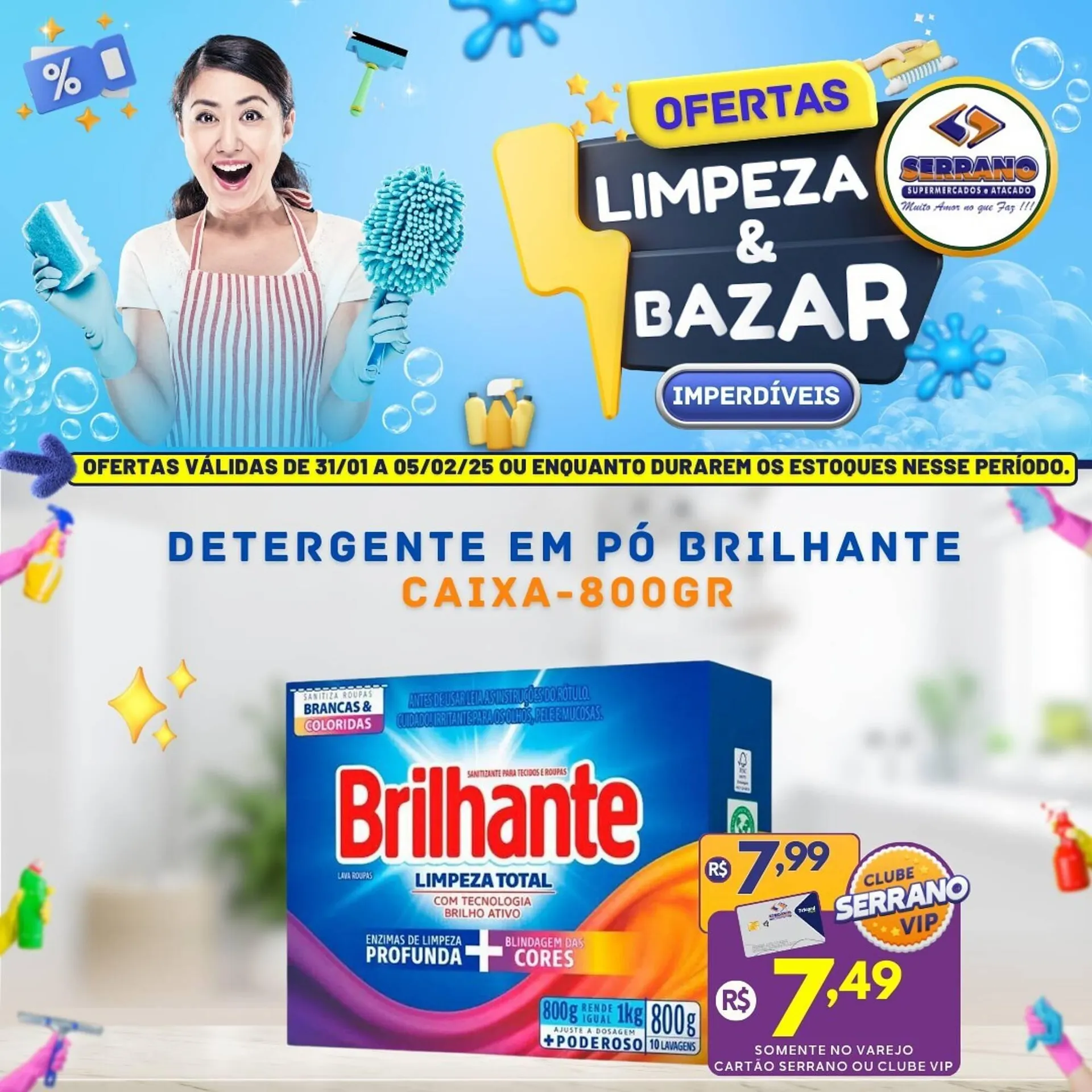 Encarte de Catálogo Serrano Supermercado 3 de fevereiro até 7 de fevereiro 2025 - Pagina 2