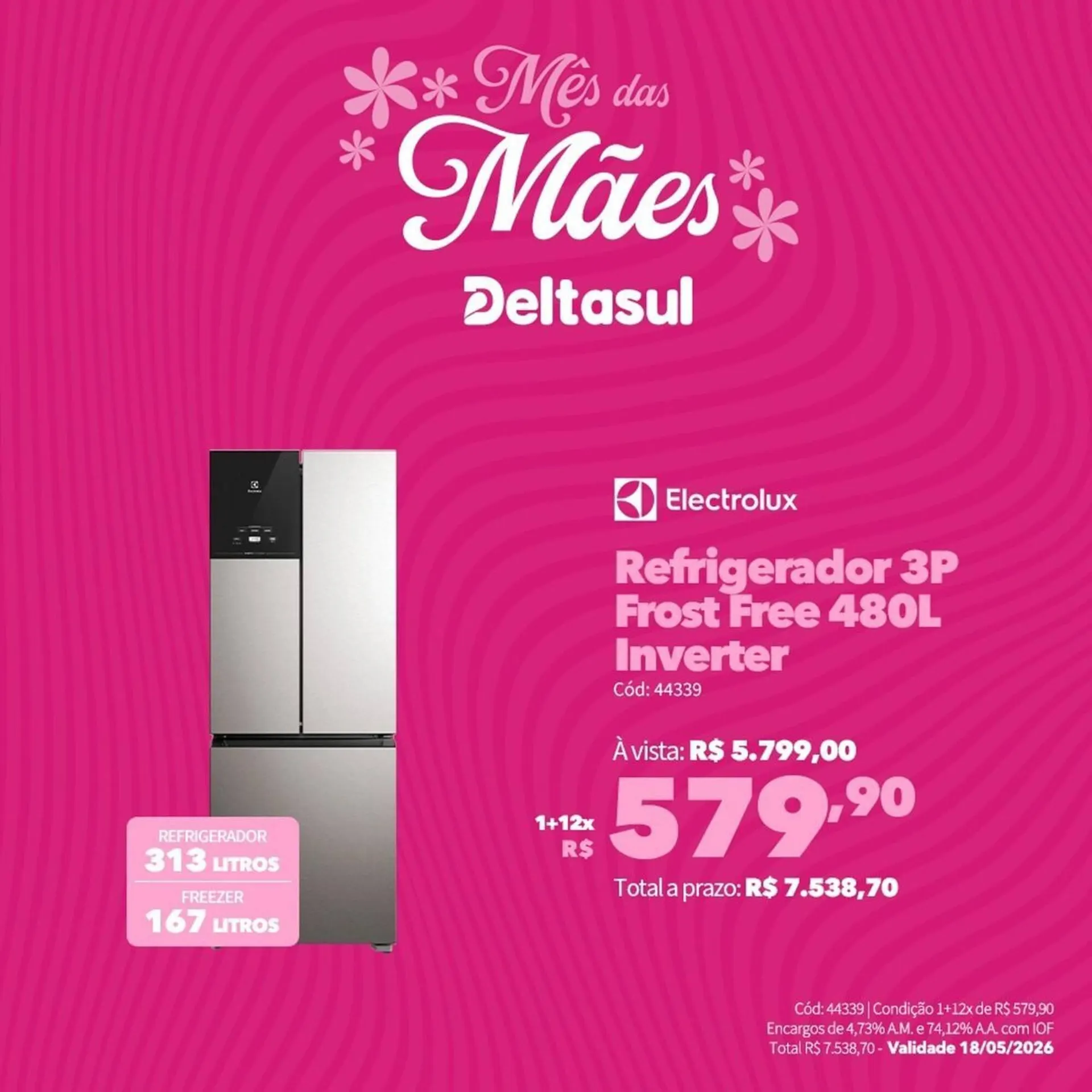 Encarte de Folheto Deltasul 7 de maio até 18 de maio 2026 - Pagina 1