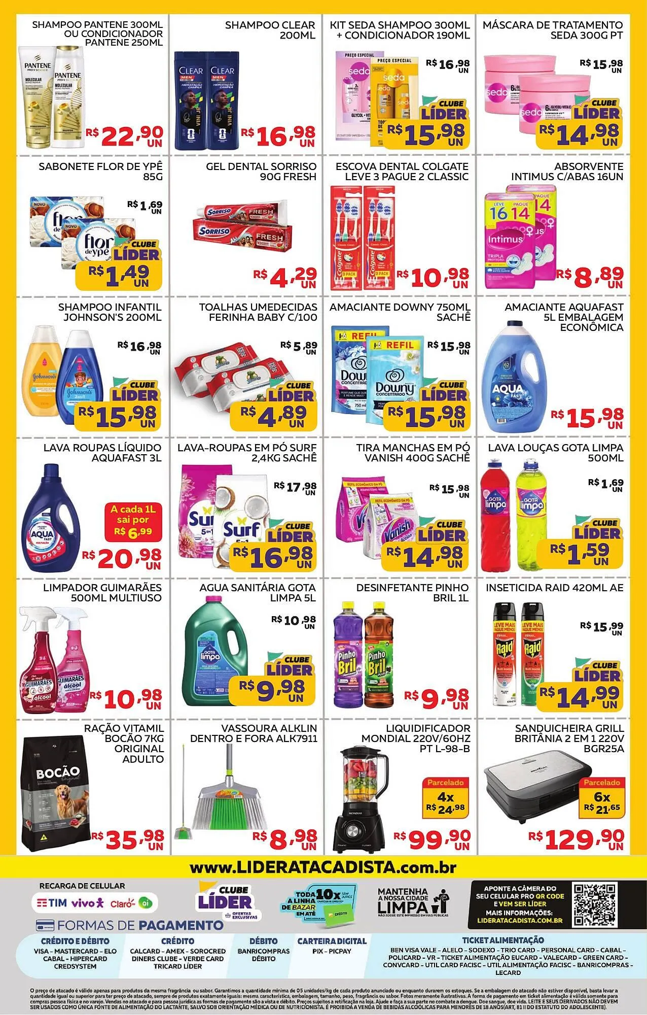 Encarte de Encarte Lider Atacadista 27 de março até 29 de março 2026 - Pagina 4