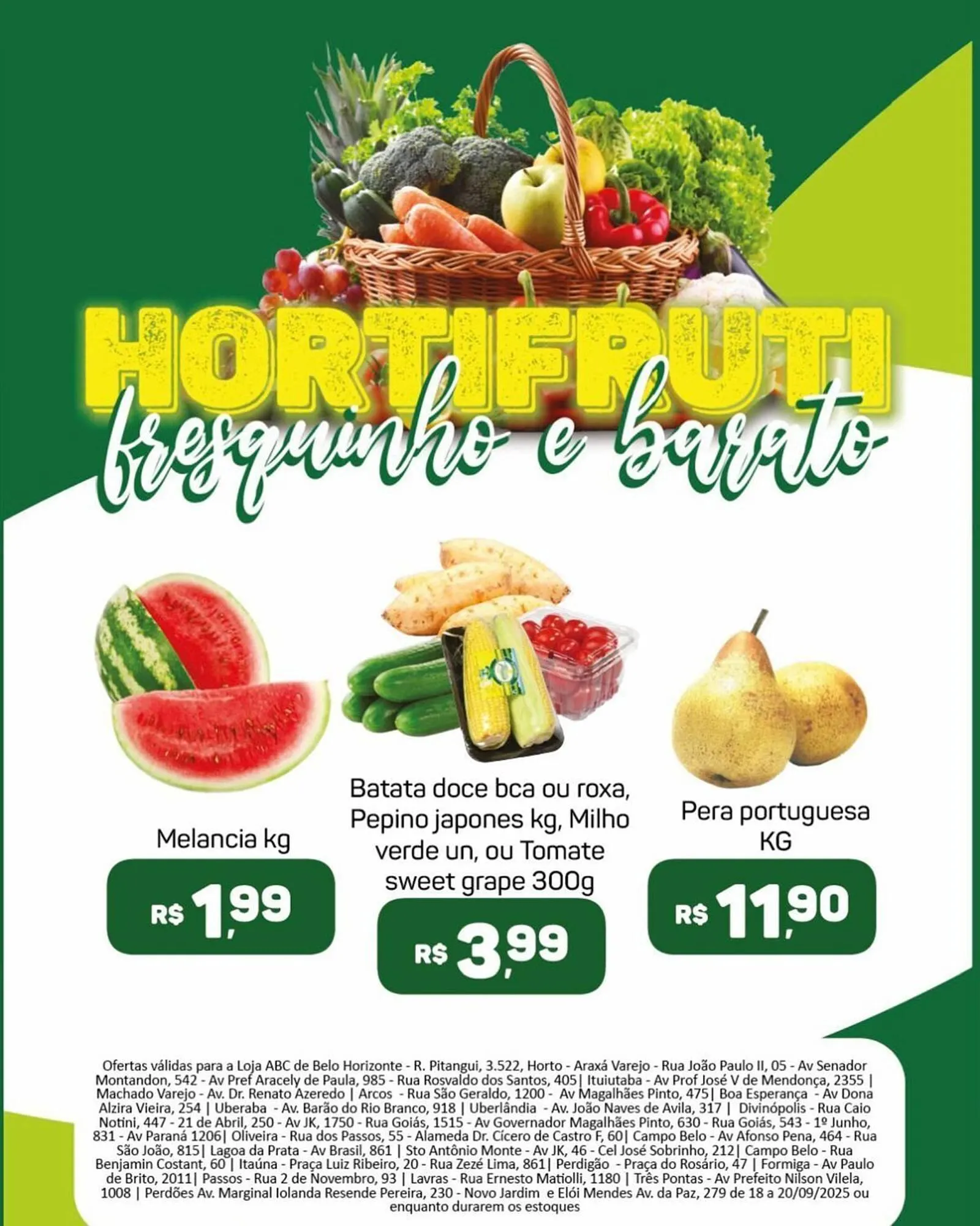 Encarte de Catálogo Supermercados ABC 18 de setembro até 20 de setembro 2025 - Pagina 2