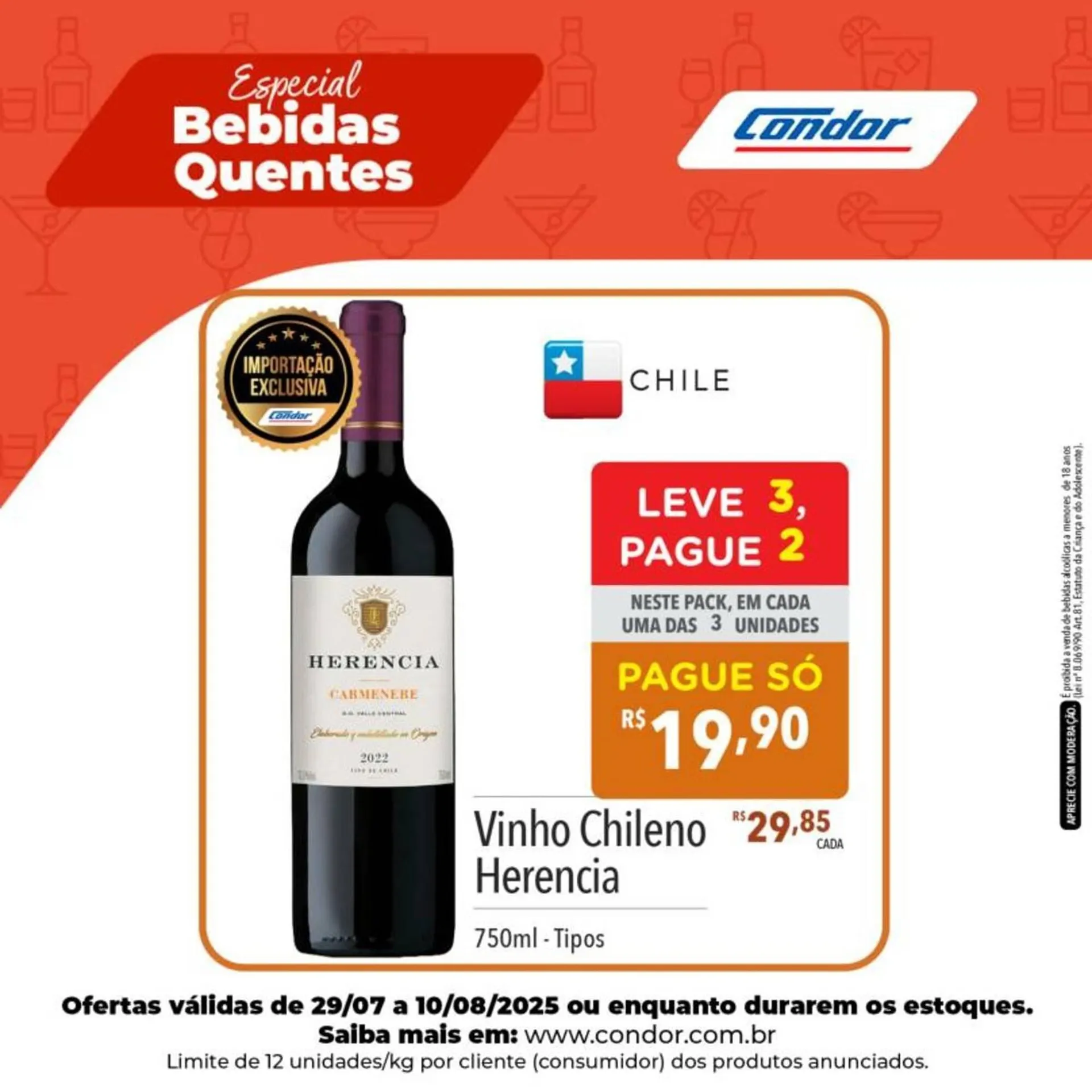 Encarte de Catálogo Supermercados Condor 29 de julho até 10 de agosto 2025 - Pagina 8